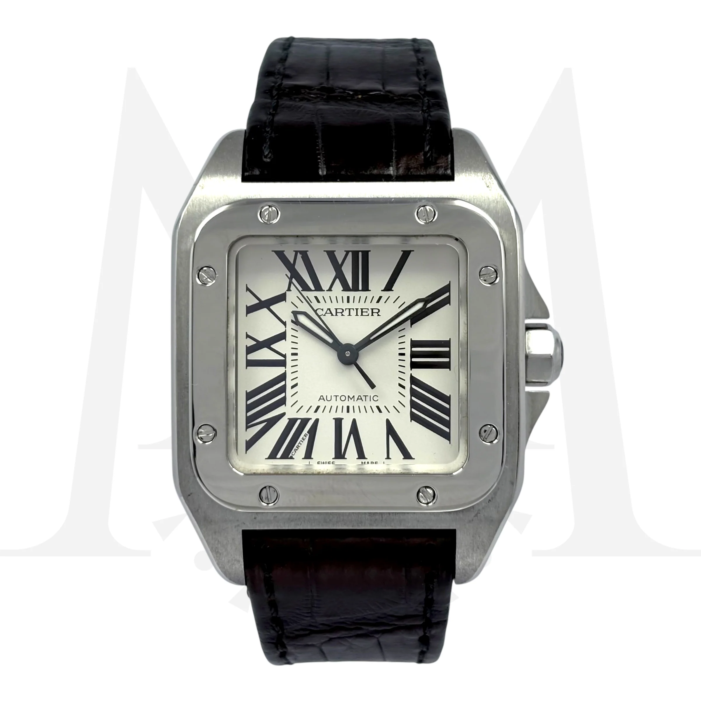 Reloj Cartier Santos 100 Medium Automático