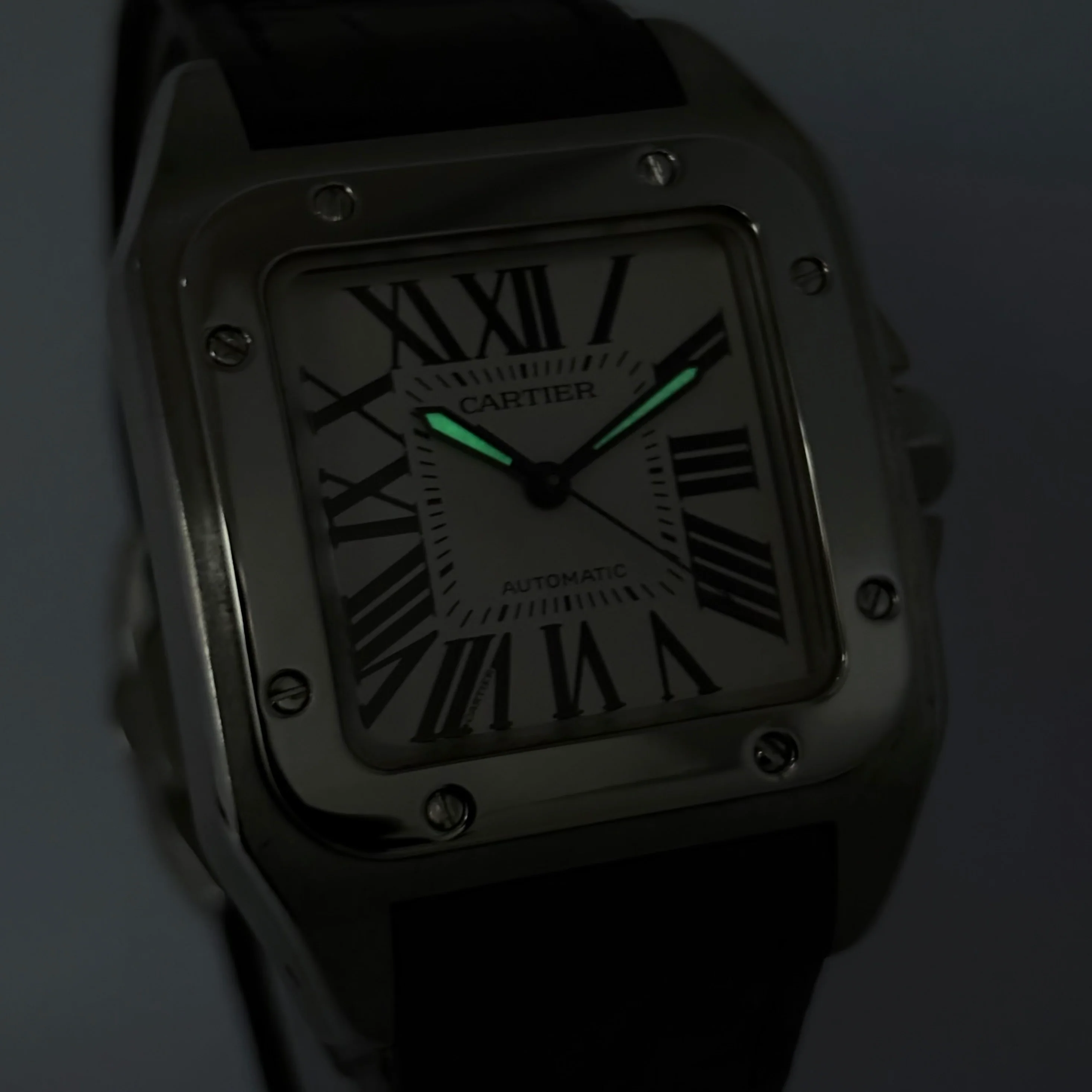 Reloj Cartier Santos 100 Medium Automático - Image 2