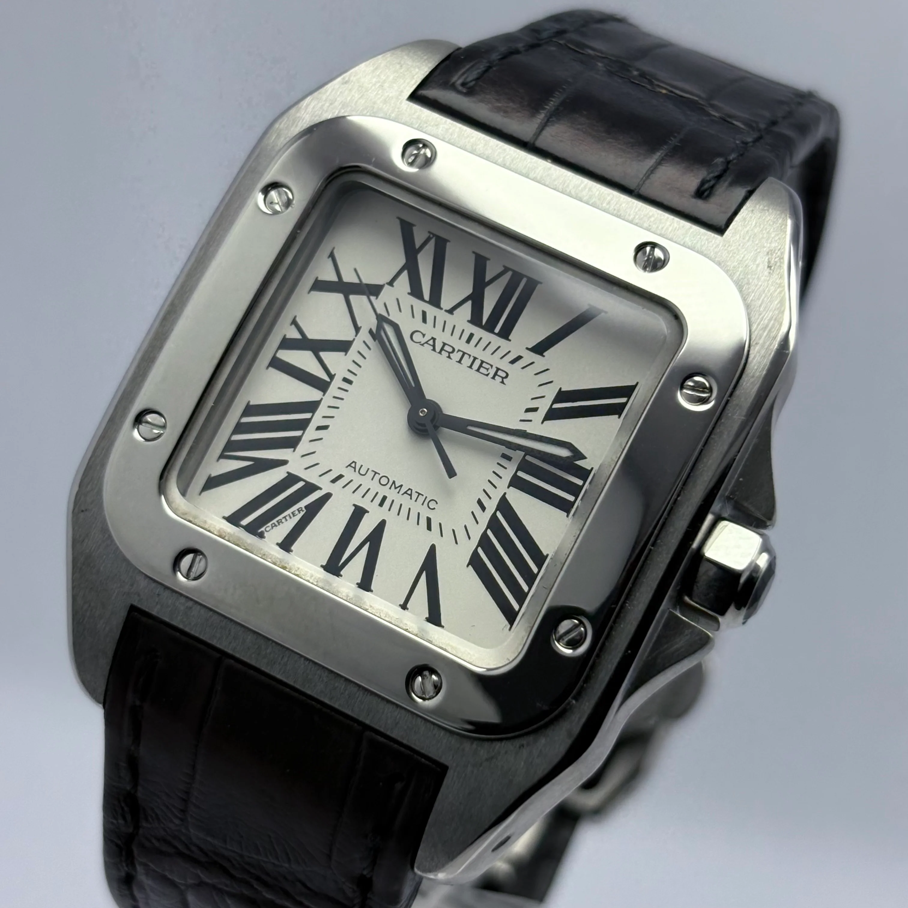 Reloj Cartier Santos 100 Medium Automático - Image 3