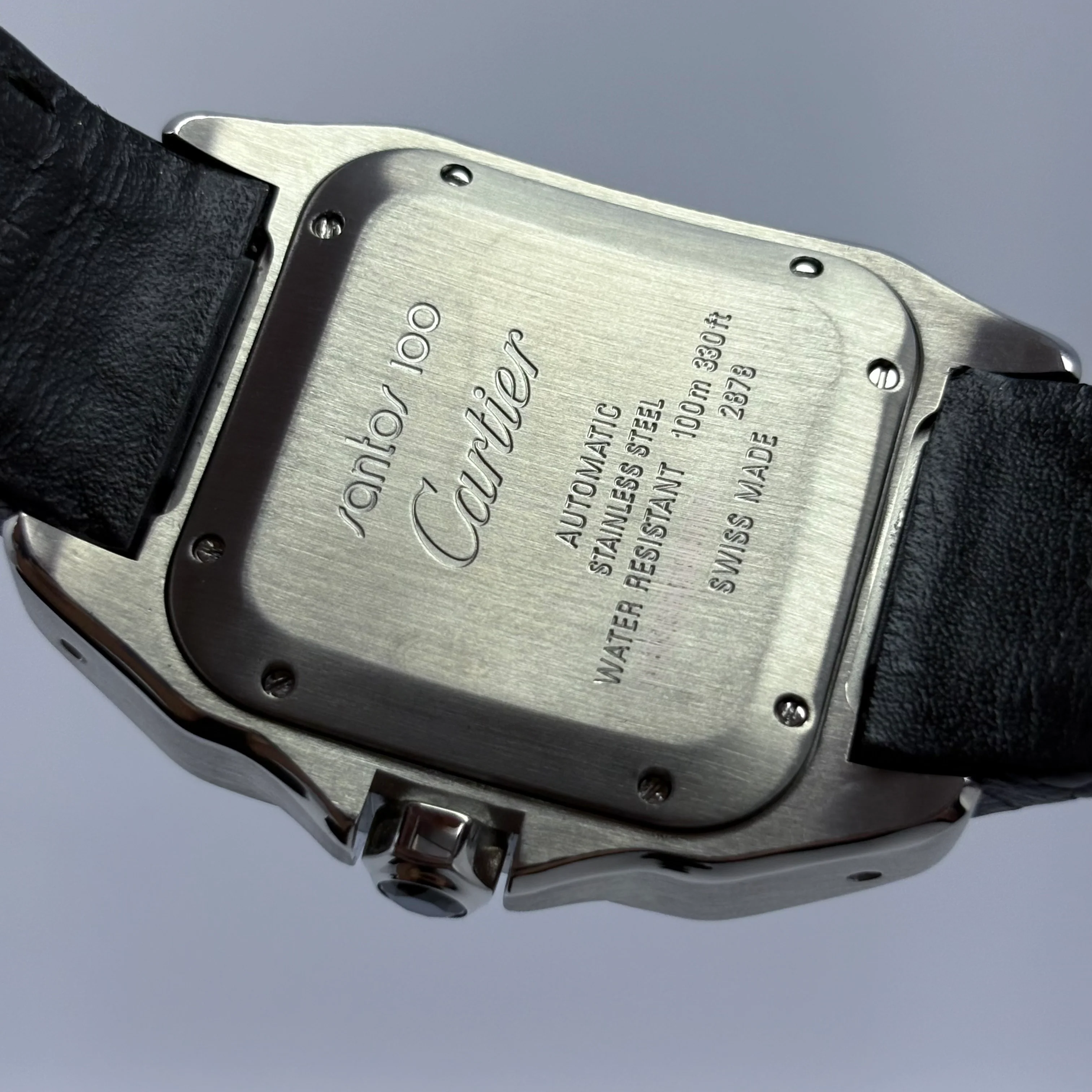 Reloj Cartier Santos 100 Medium Automático - Image 7