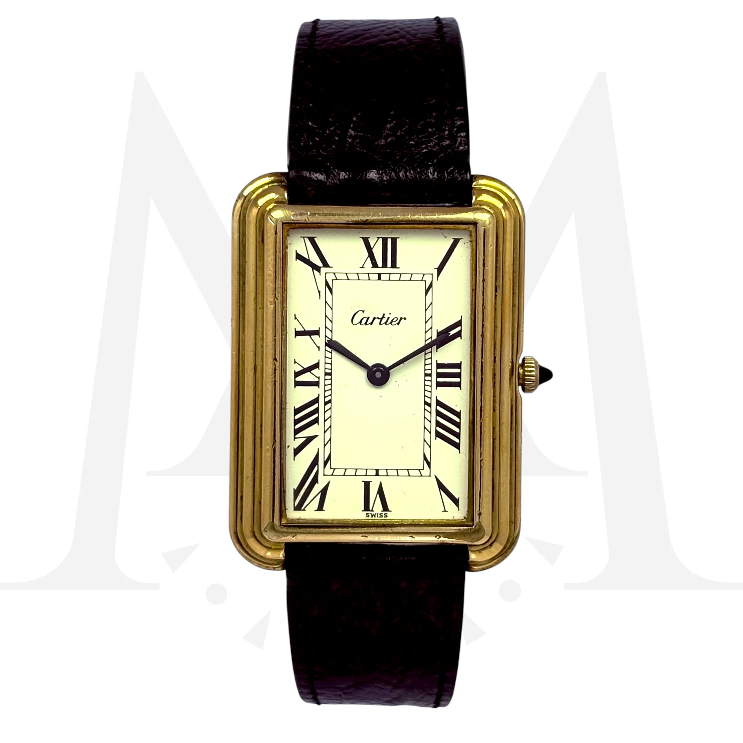 Reloj Cartier Tank Jumbo Stepped "New York"
