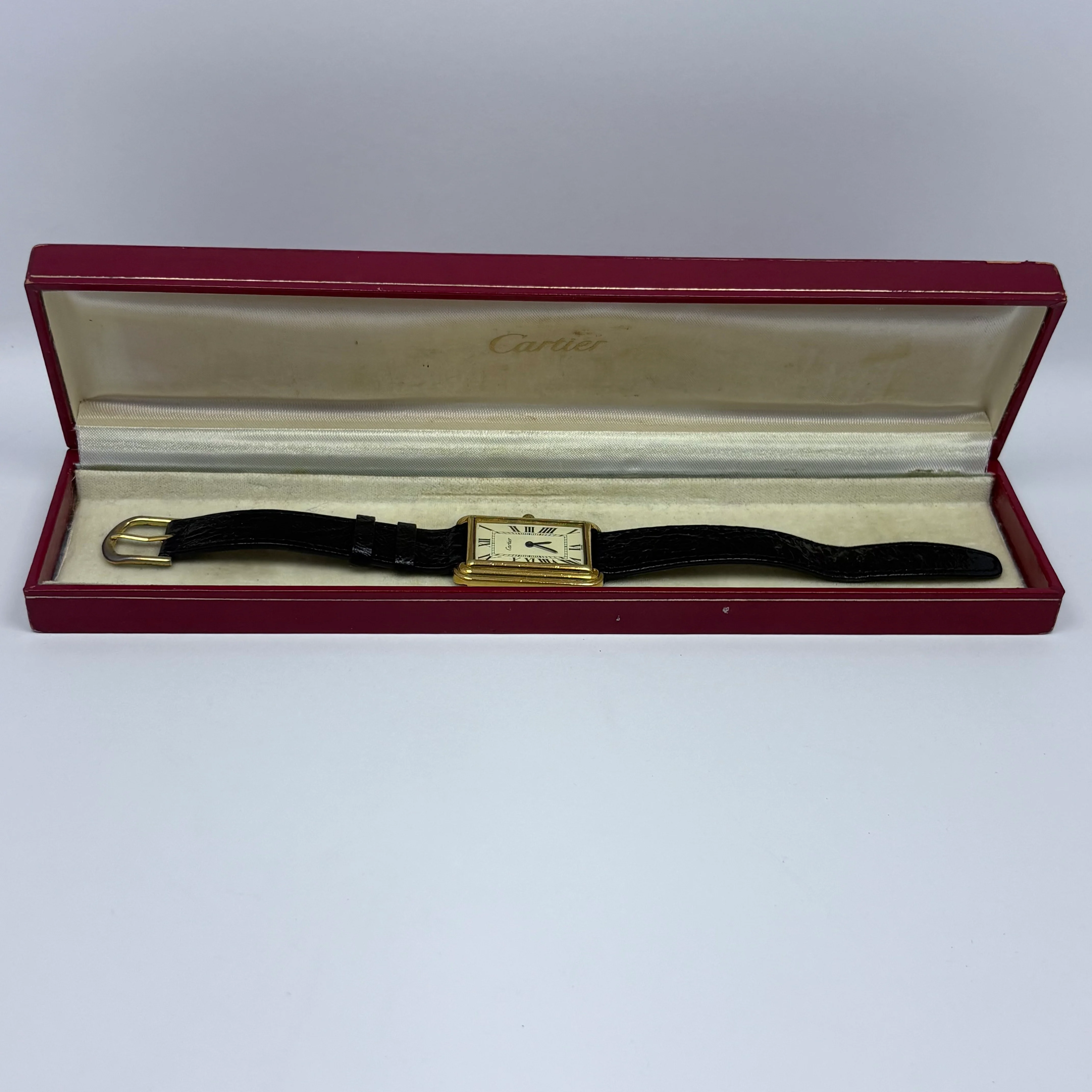 Reloj Cartier Tank Jumbo Stepped "New York" - Image 2