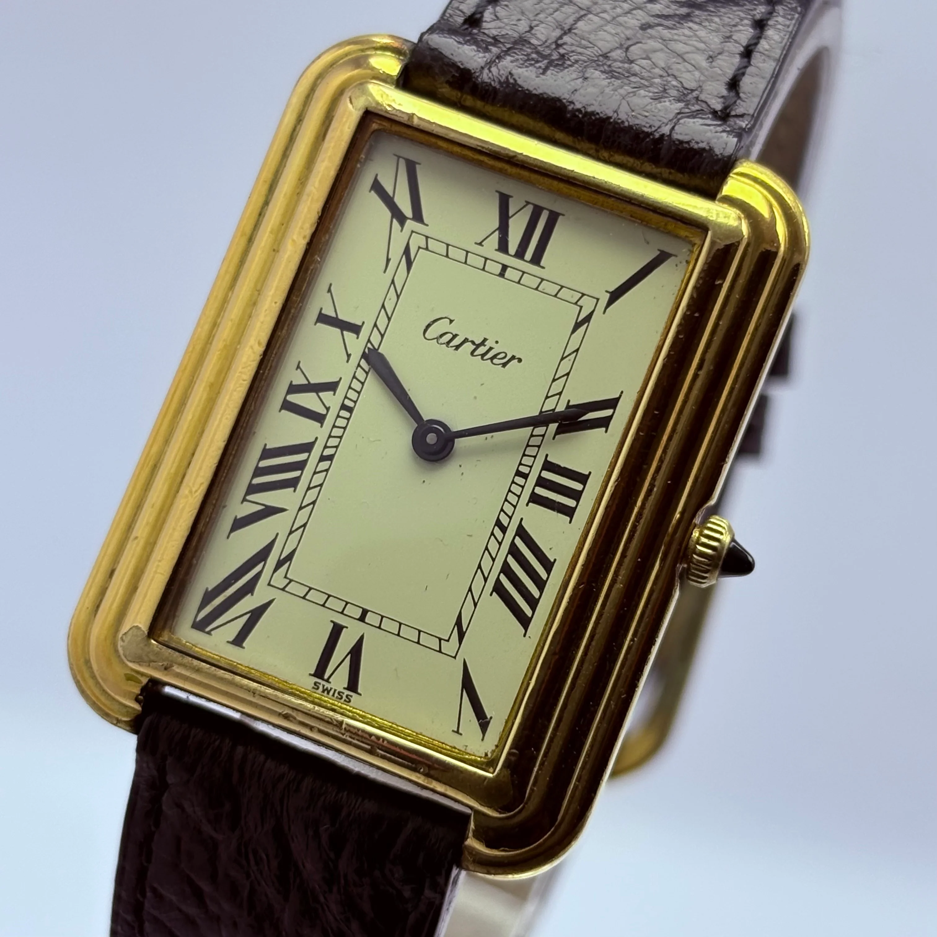Reloj Cartier Tank Jumbo Stepped "New York" - Image 3