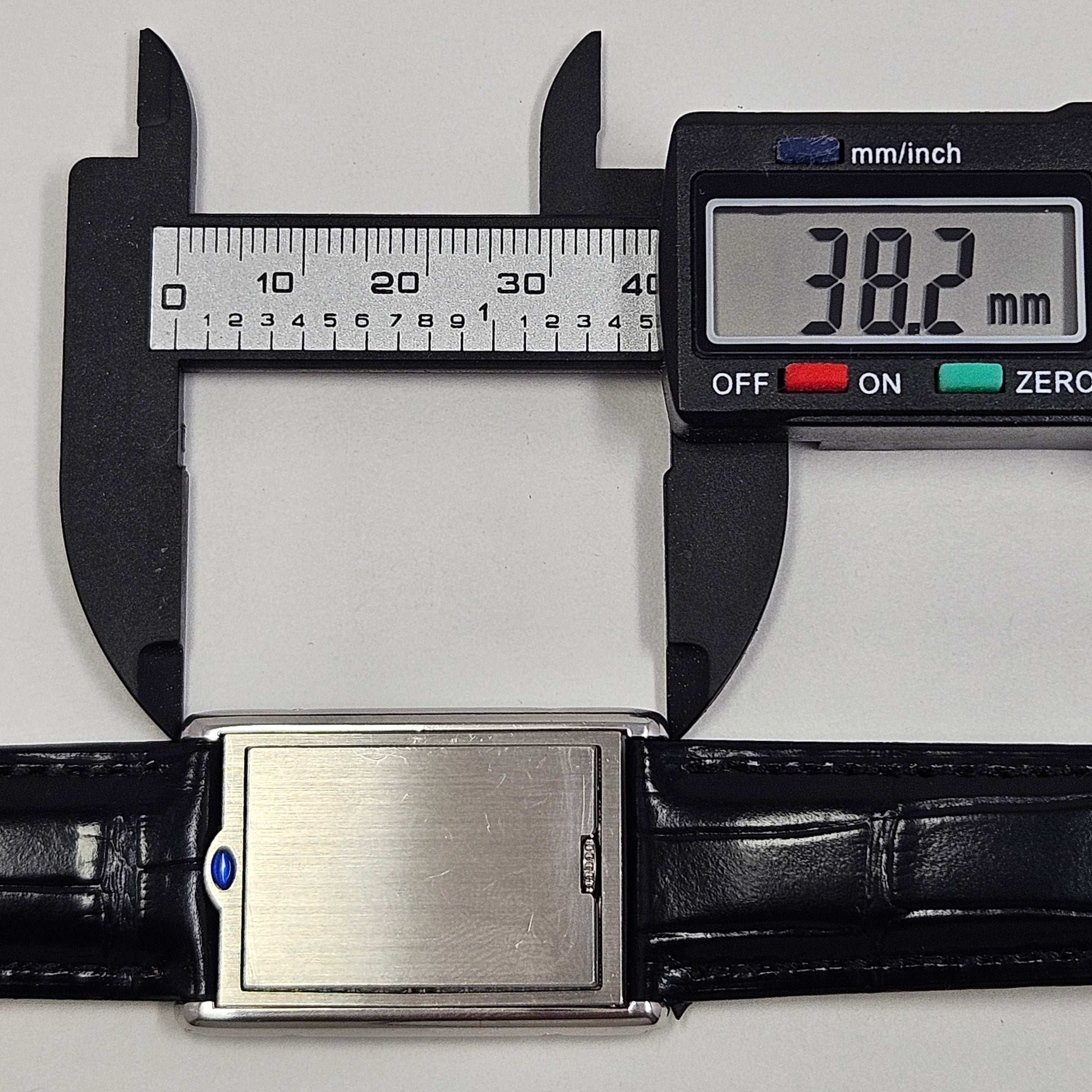 Reloj Cartier Tank Basculante 2390 Cuerda Manual Largo - Image 11