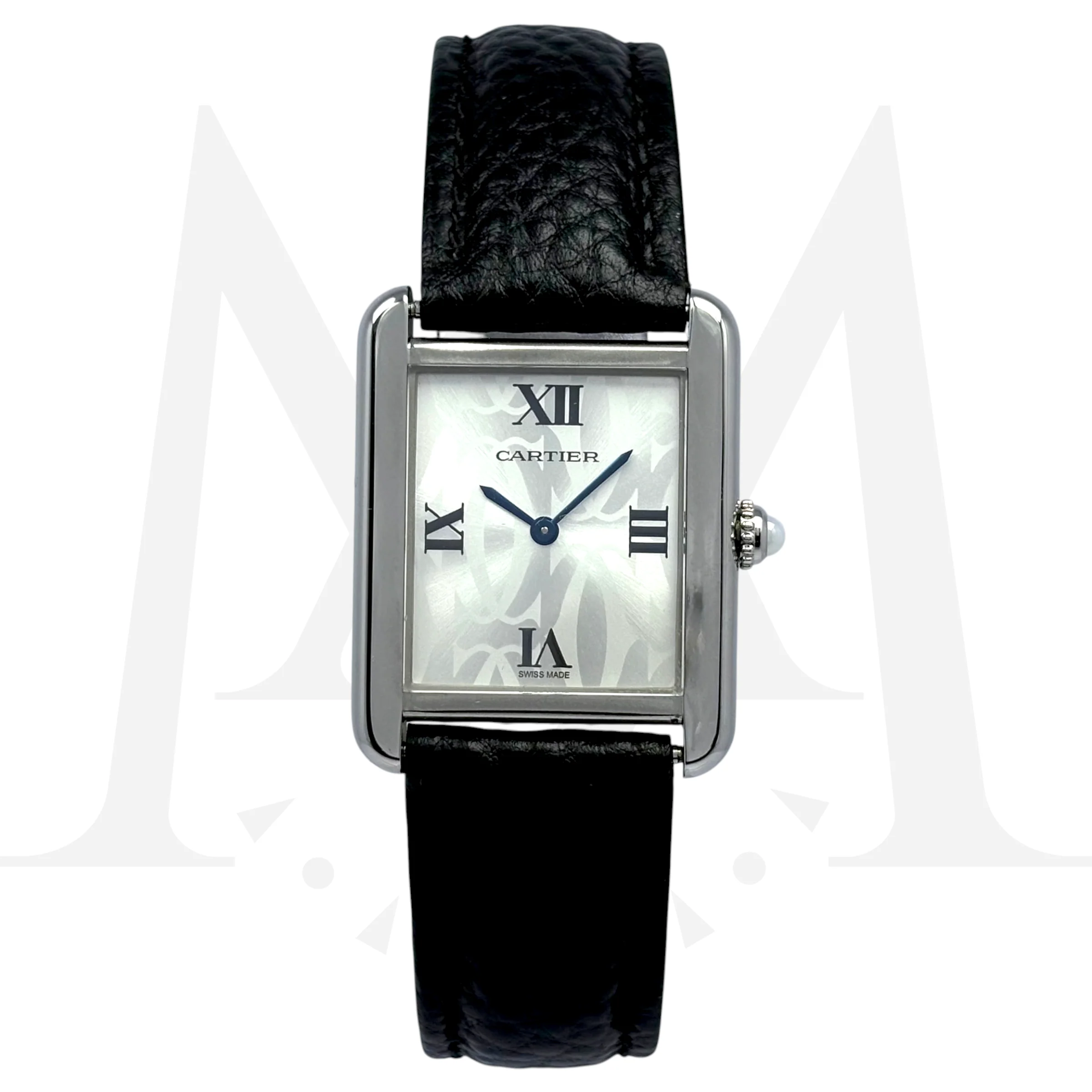 Reloj Cartier Tank Logo Dial Edición Limitada Quartz 2716