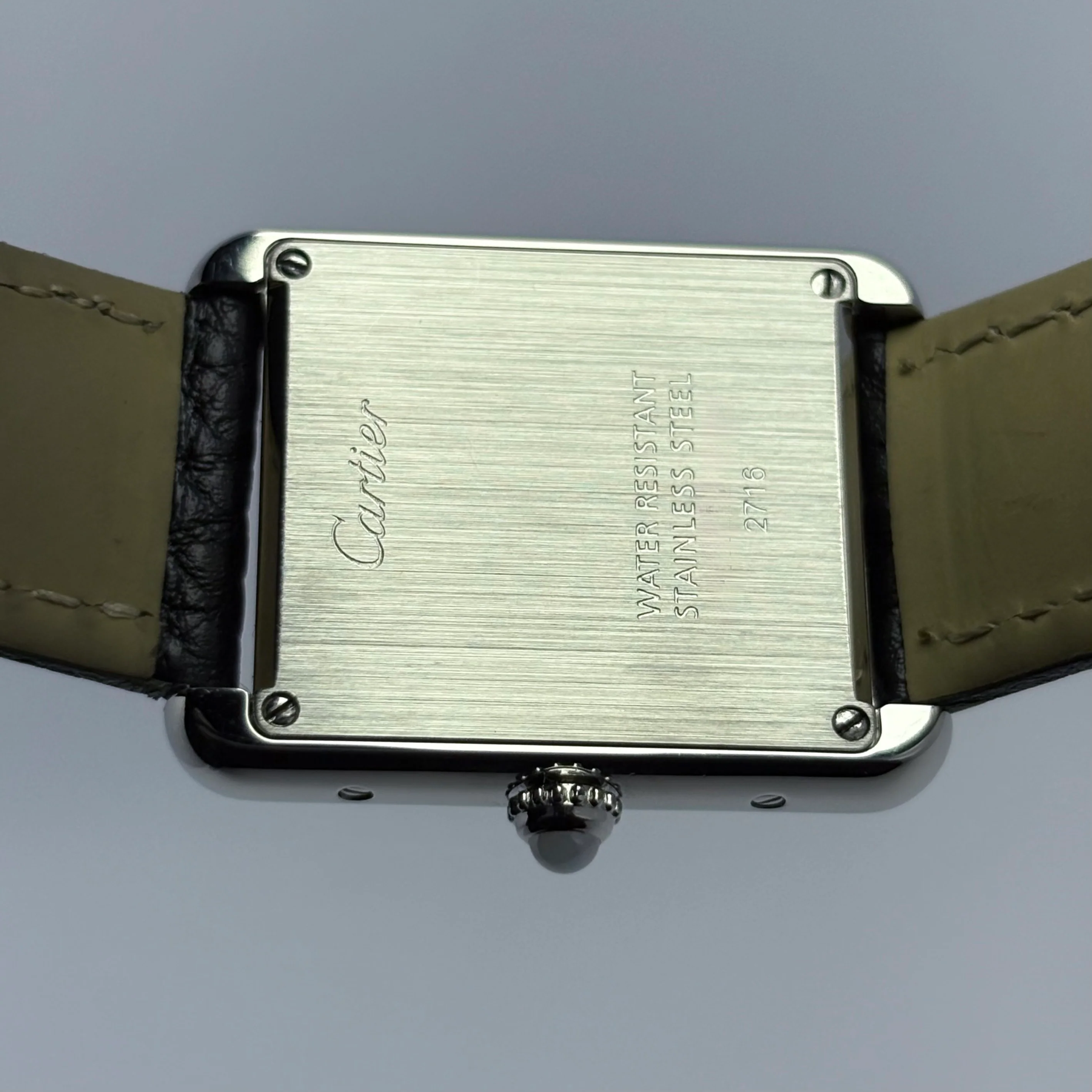 Reloj Cartier Tank Logo Dial Edición Limitada Quartz 2716 - Image 6