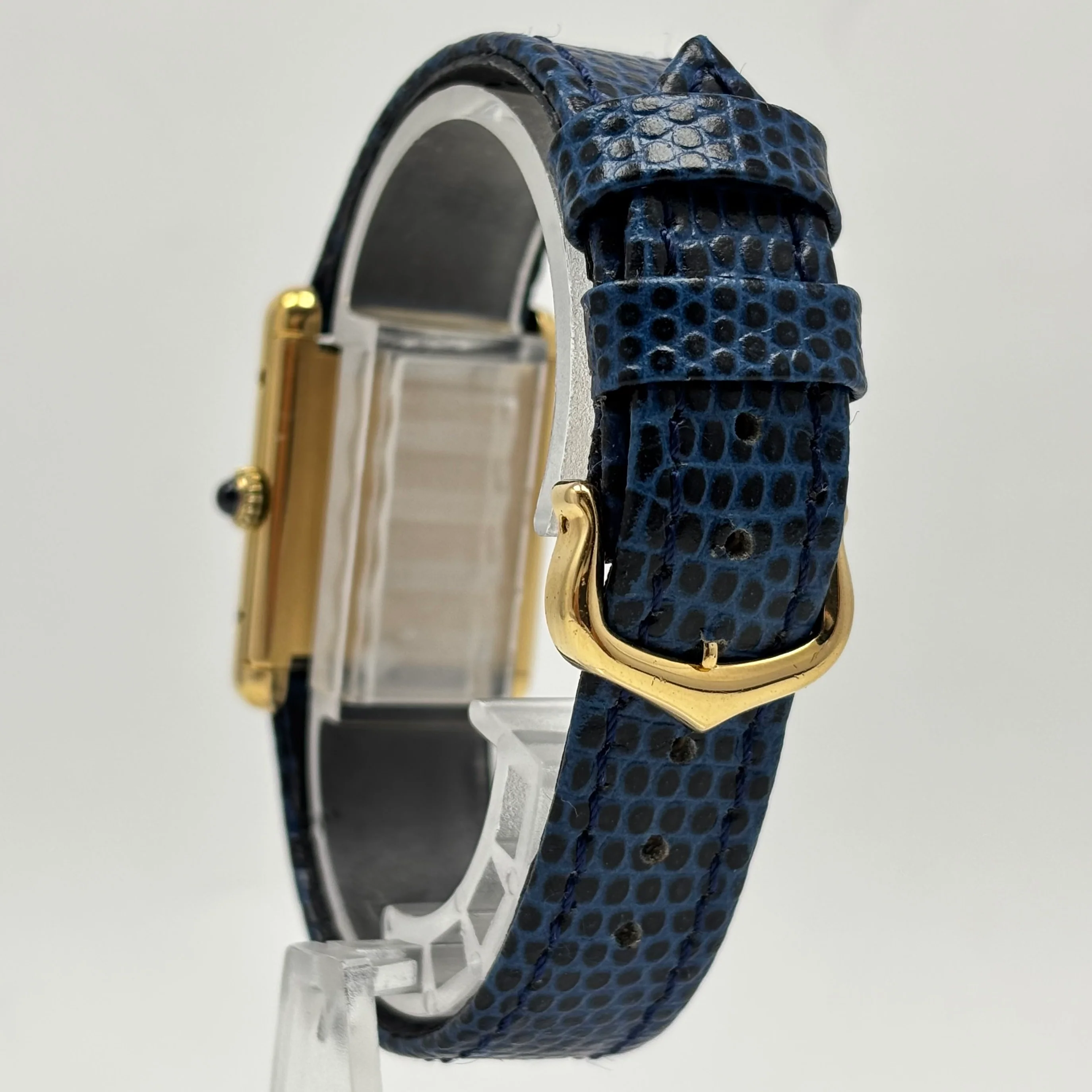 Reloj Cartier Tank Vermeil Cuerda Vintage - Image 4