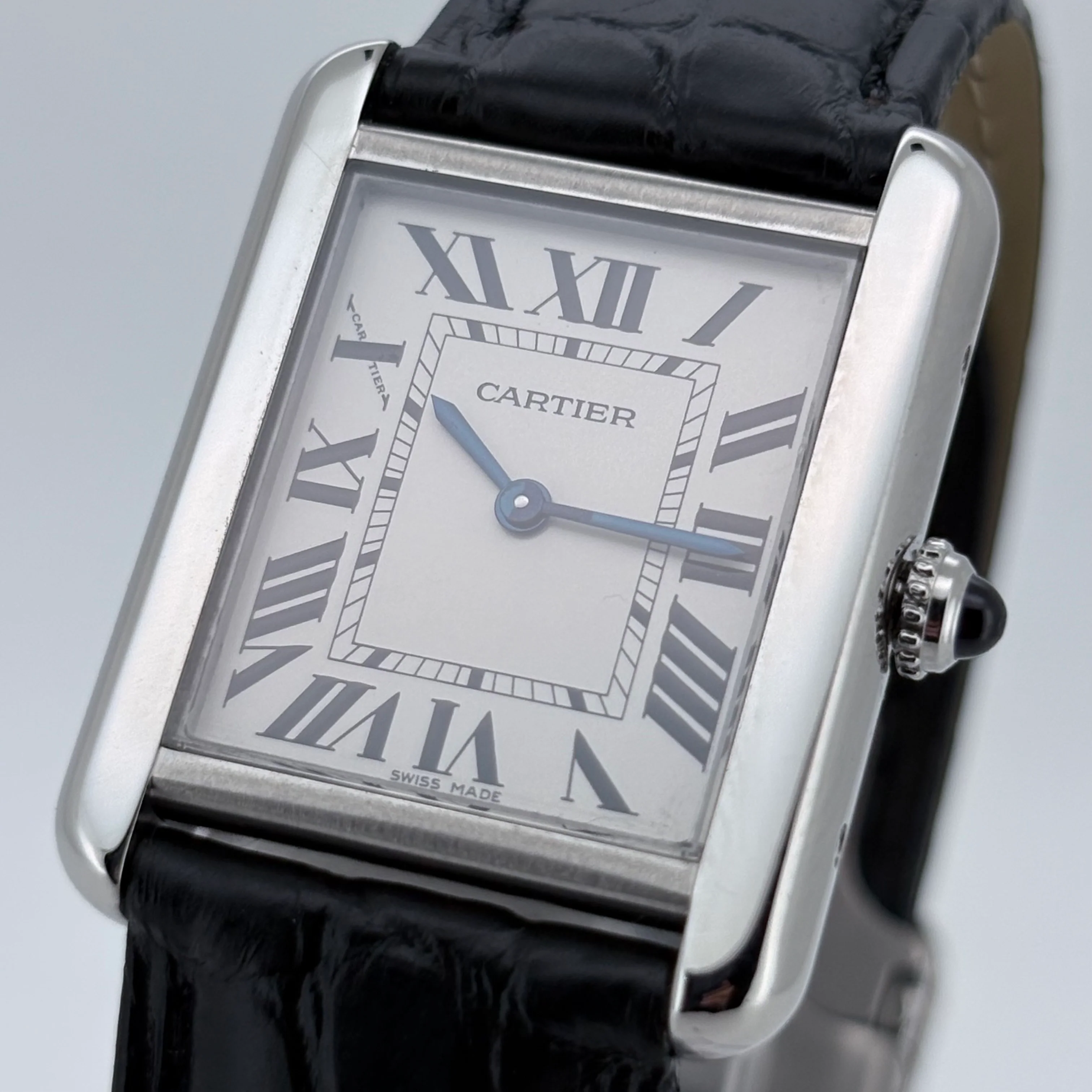 Reloj Cartier Tank Solo Quartz En Pareja - Image 10