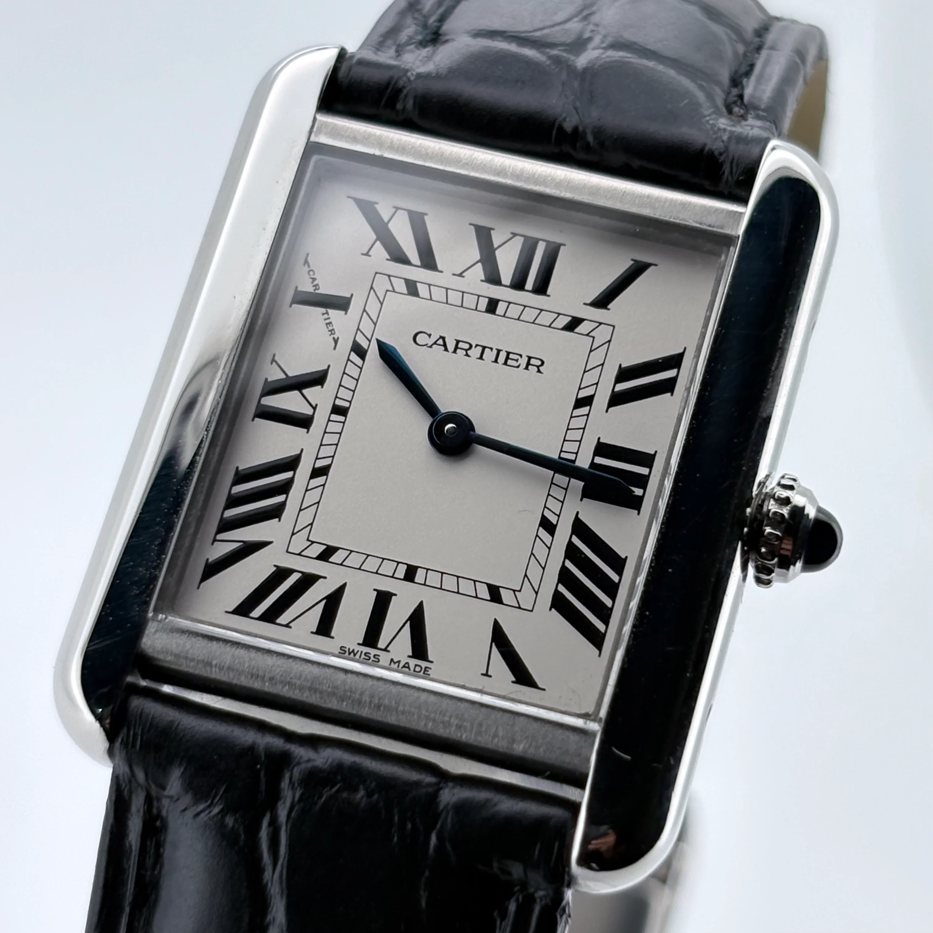 Reloj Cartier Tank Solo Quartz En Pareja - Image 11