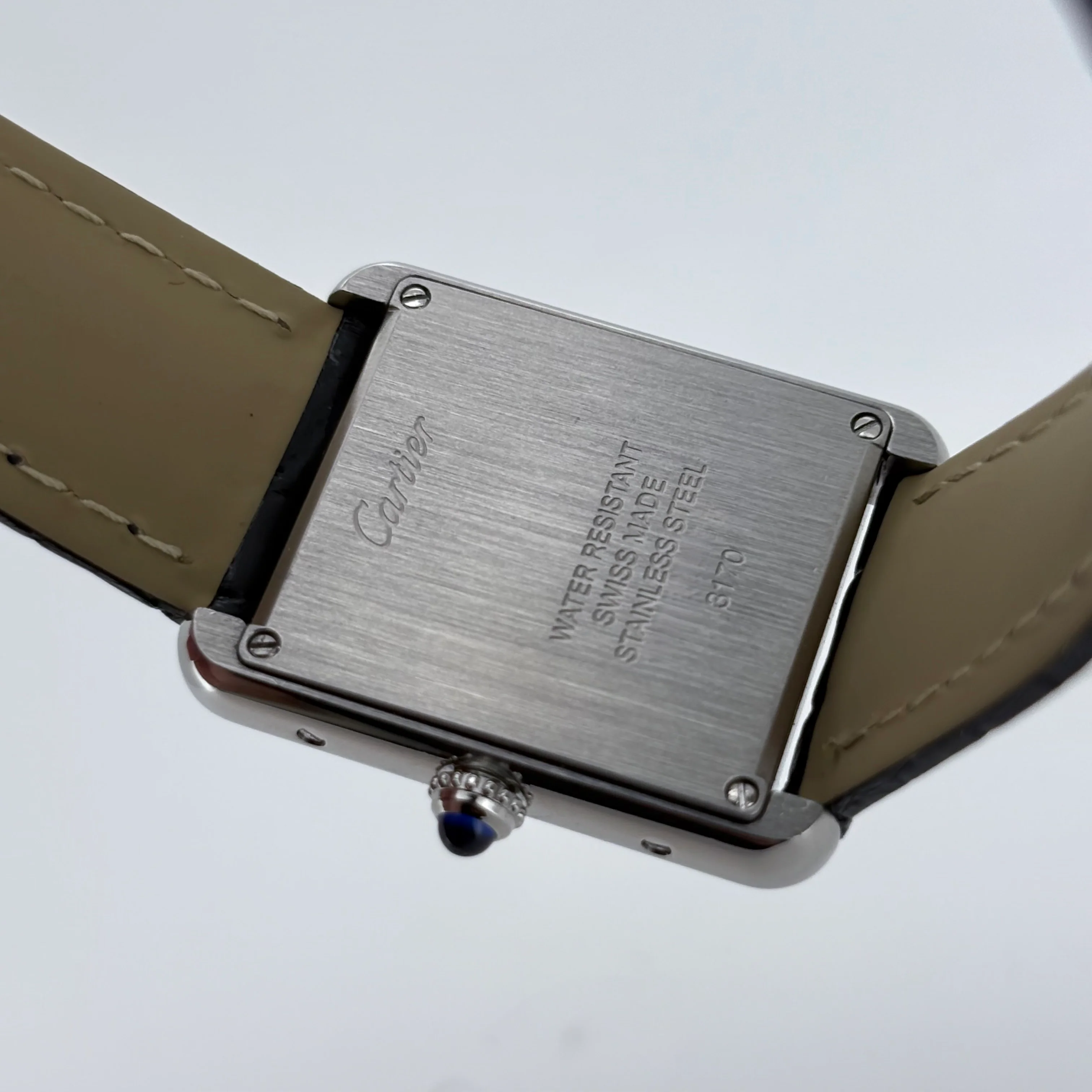Reloj Cartier Tank Solo Quartz En Pareja - Image 15