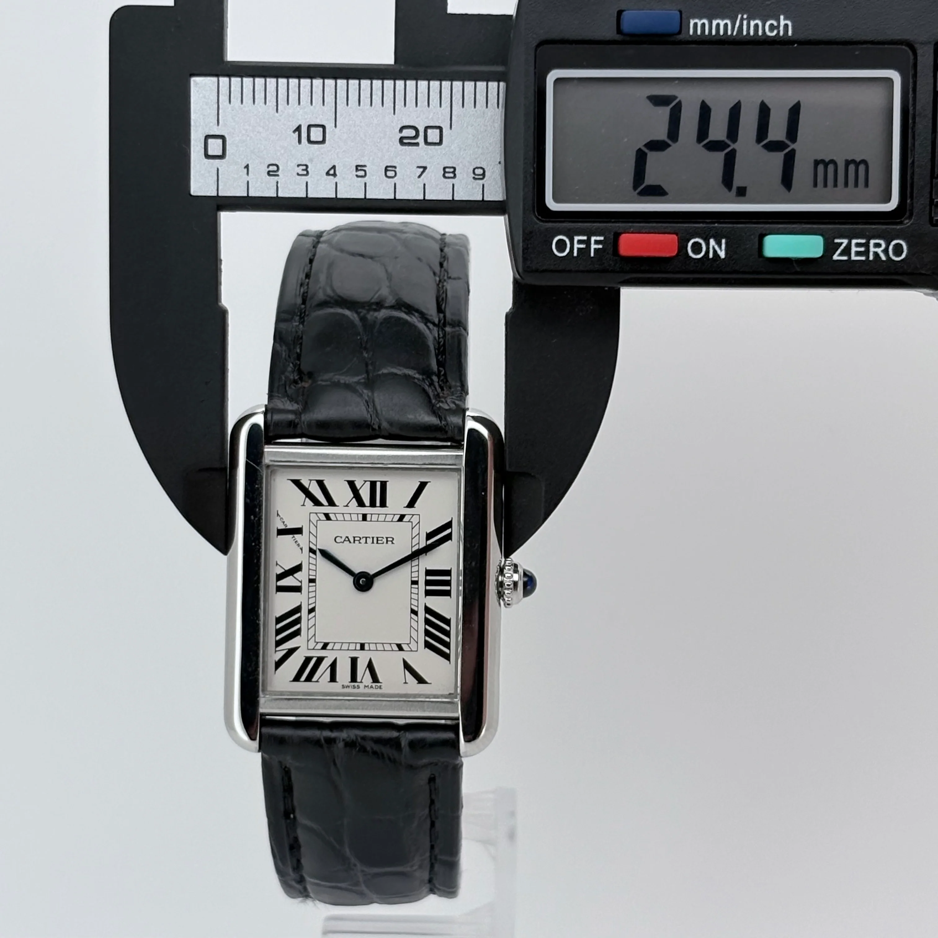 Reloj Cartier Tank Solo Quartz En Pareja - Image 16