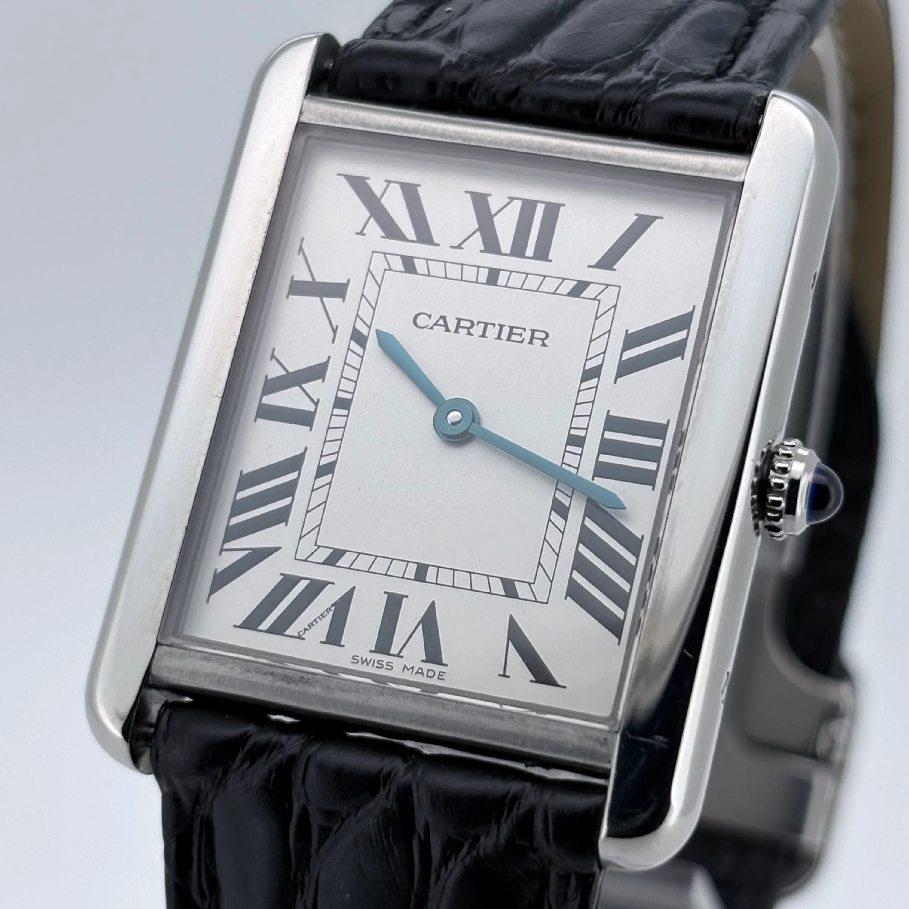 Reloj Cartier Tank Solo Quartz En Pareja - Image 3