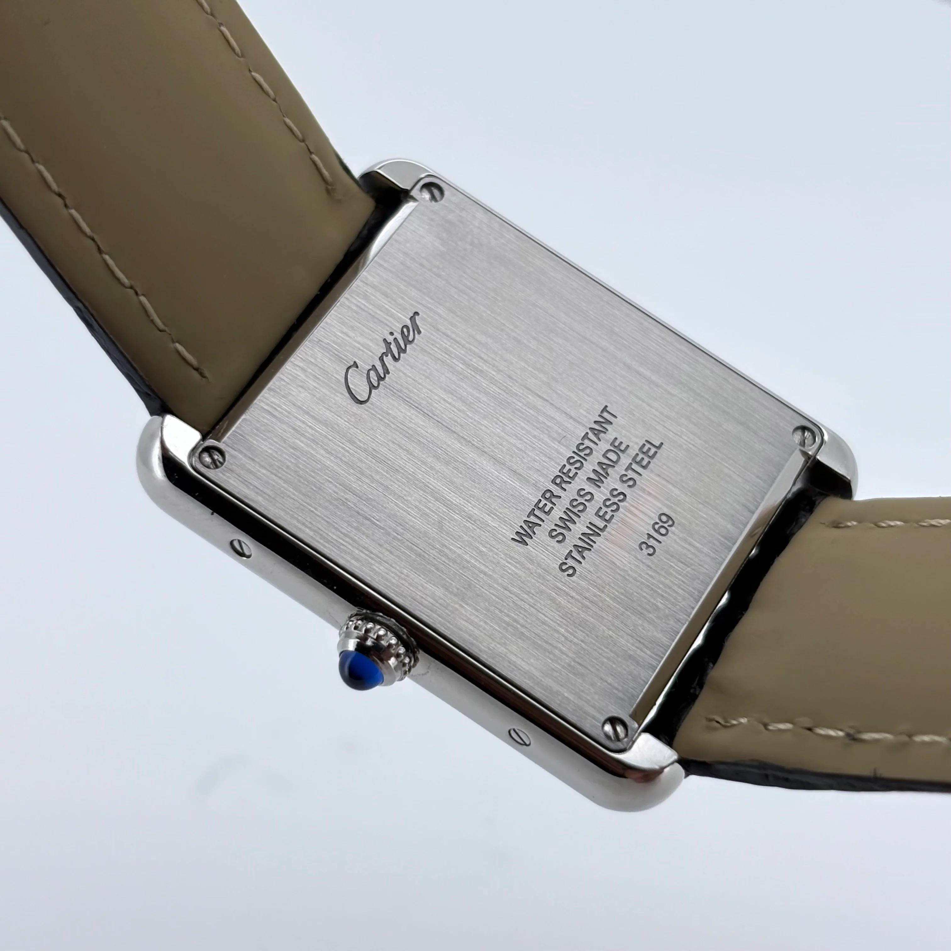 Reloj Cartier Tank Solo Quartz En Pareja - Image 7