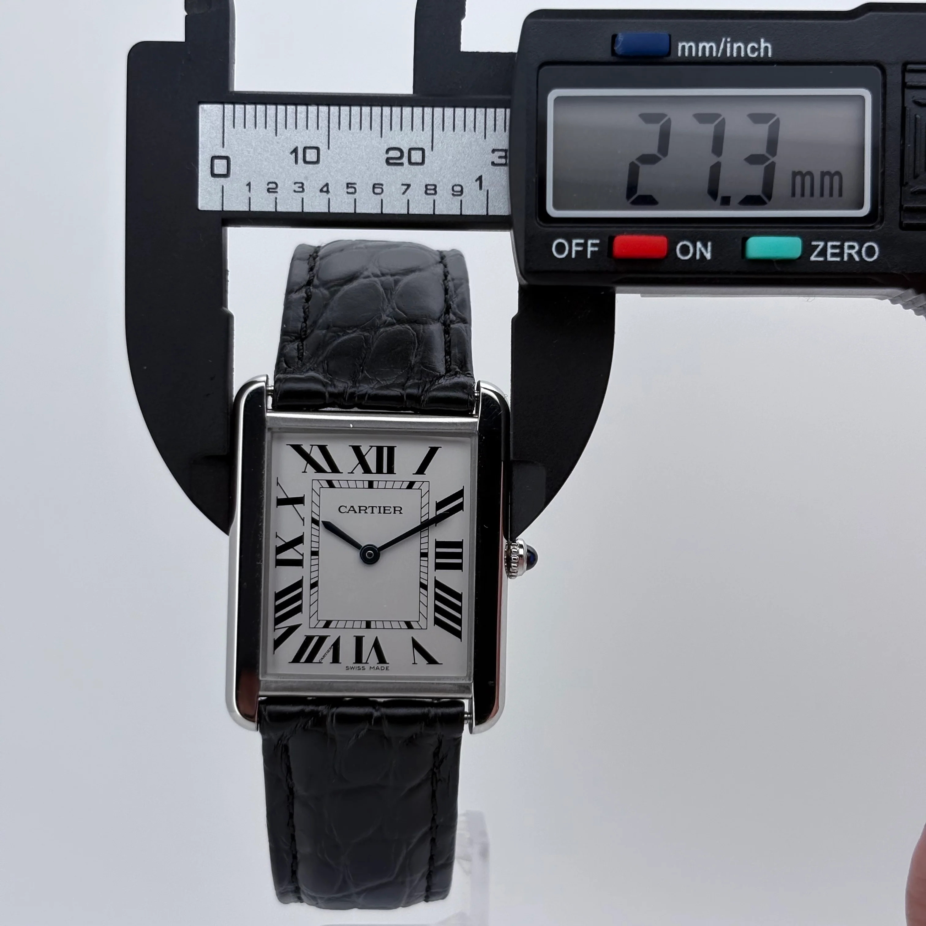 Reloj Cartier Tank Solo Quartz En Pareja - Image 8