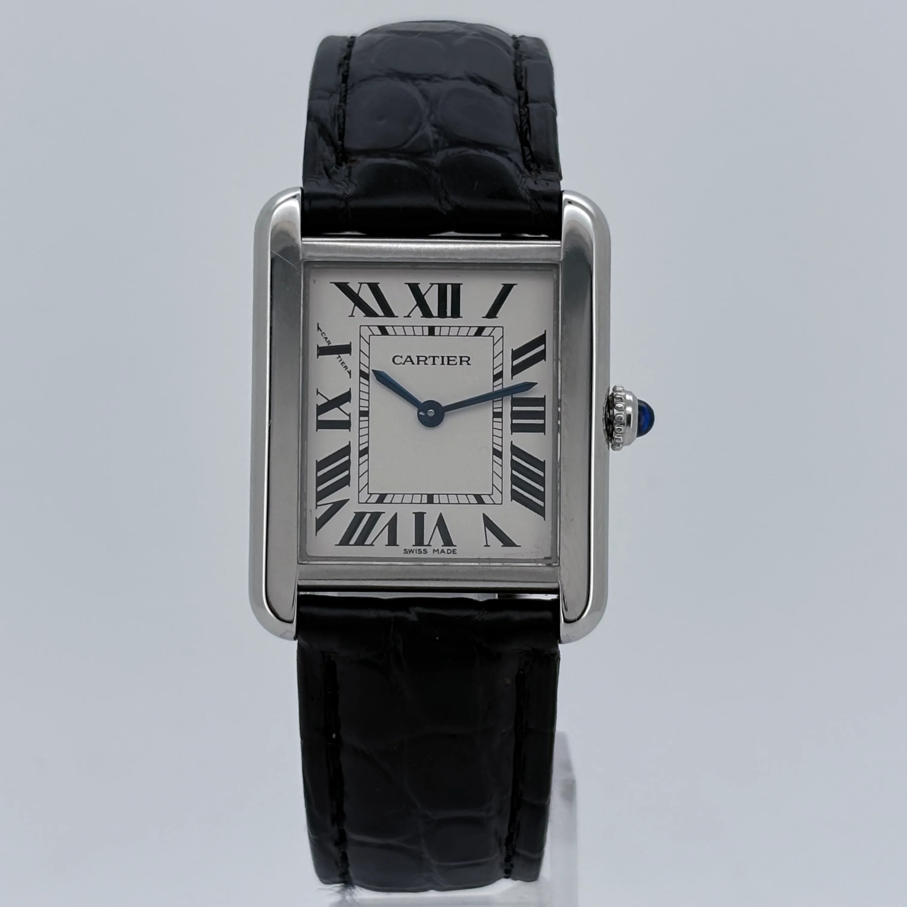 Reloj Cartier Tank Solo Quartz En Pareja - Image 9