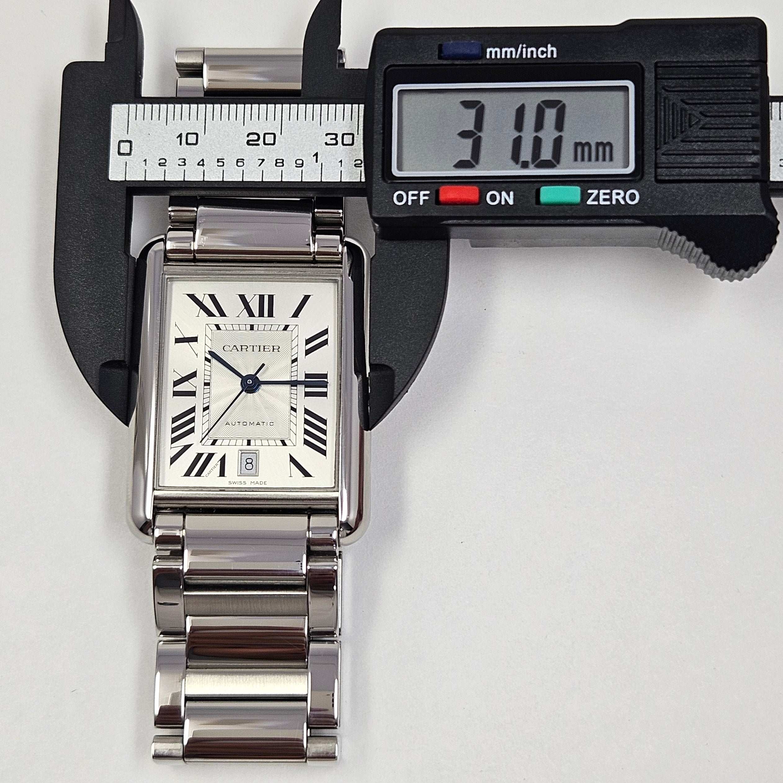 Reloj Cartier Tank XL Automatico - Image 9