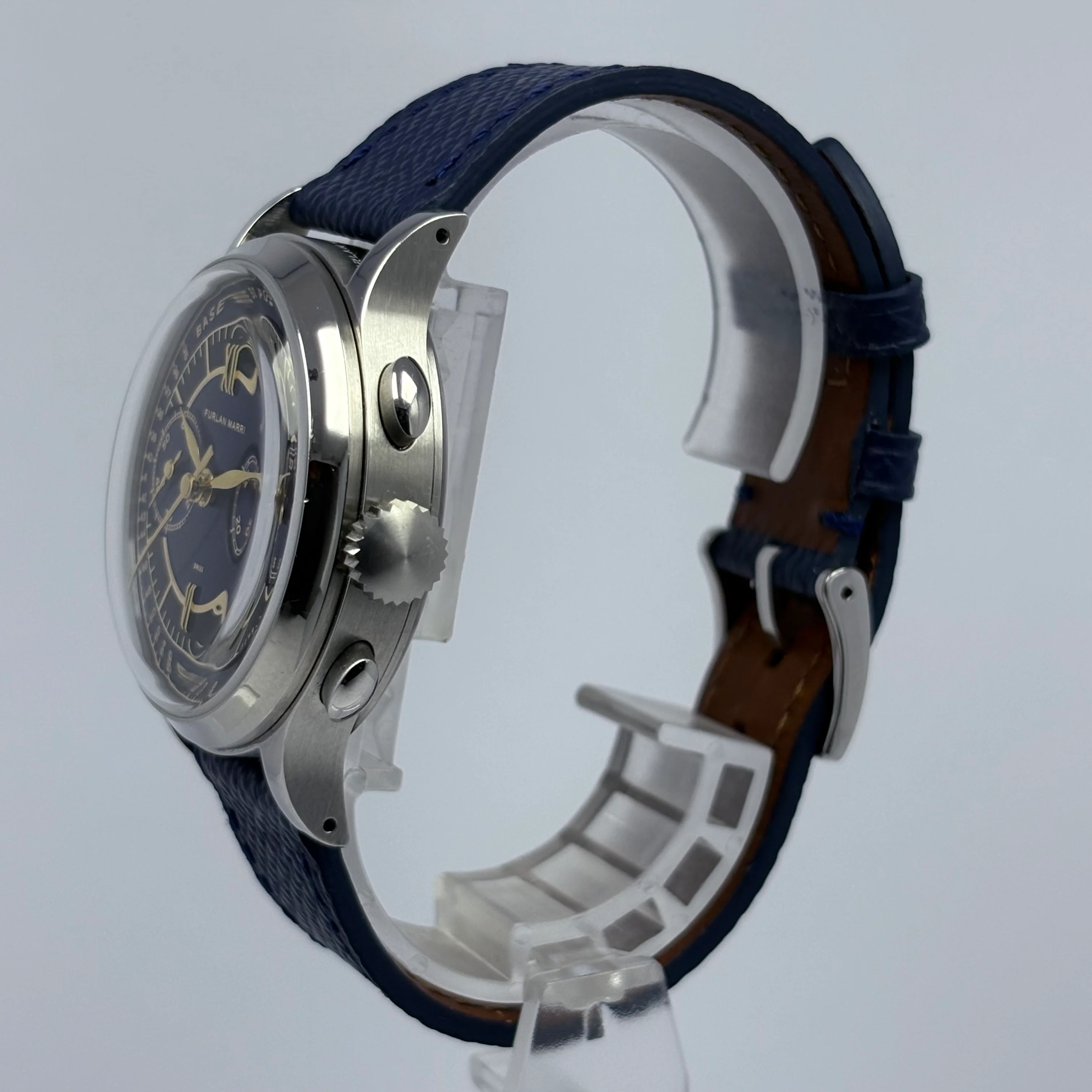 Reloj Furlan Marri Blue Flyback Cuerda 3199-A - Image 3