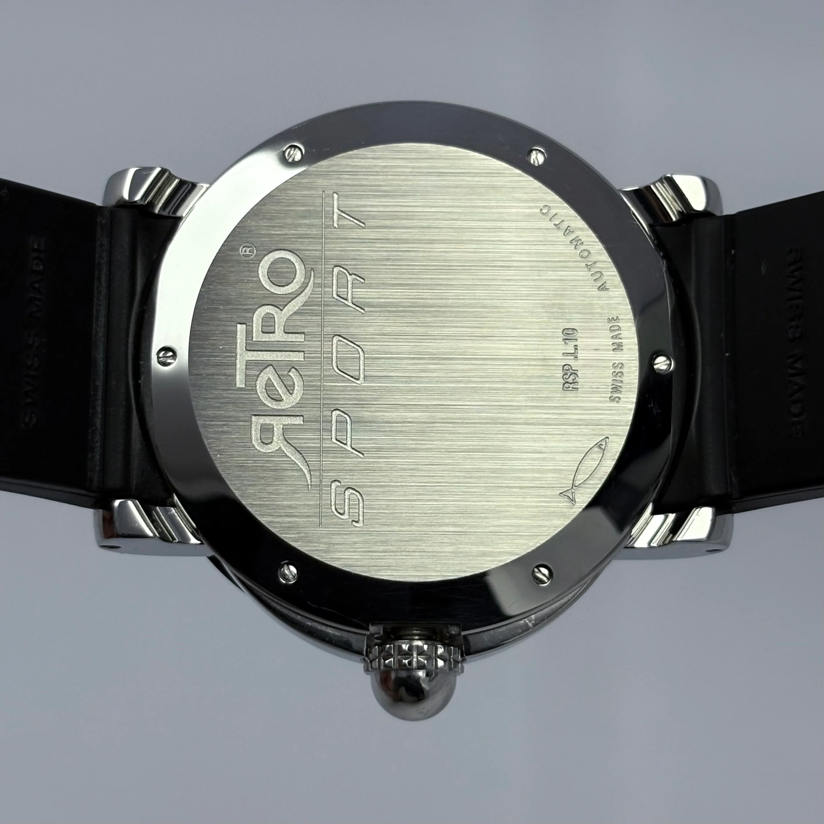 Reloj Gérald Genta Arena Retro Sport Jumping Hour Retrograde Automático - Image 7
