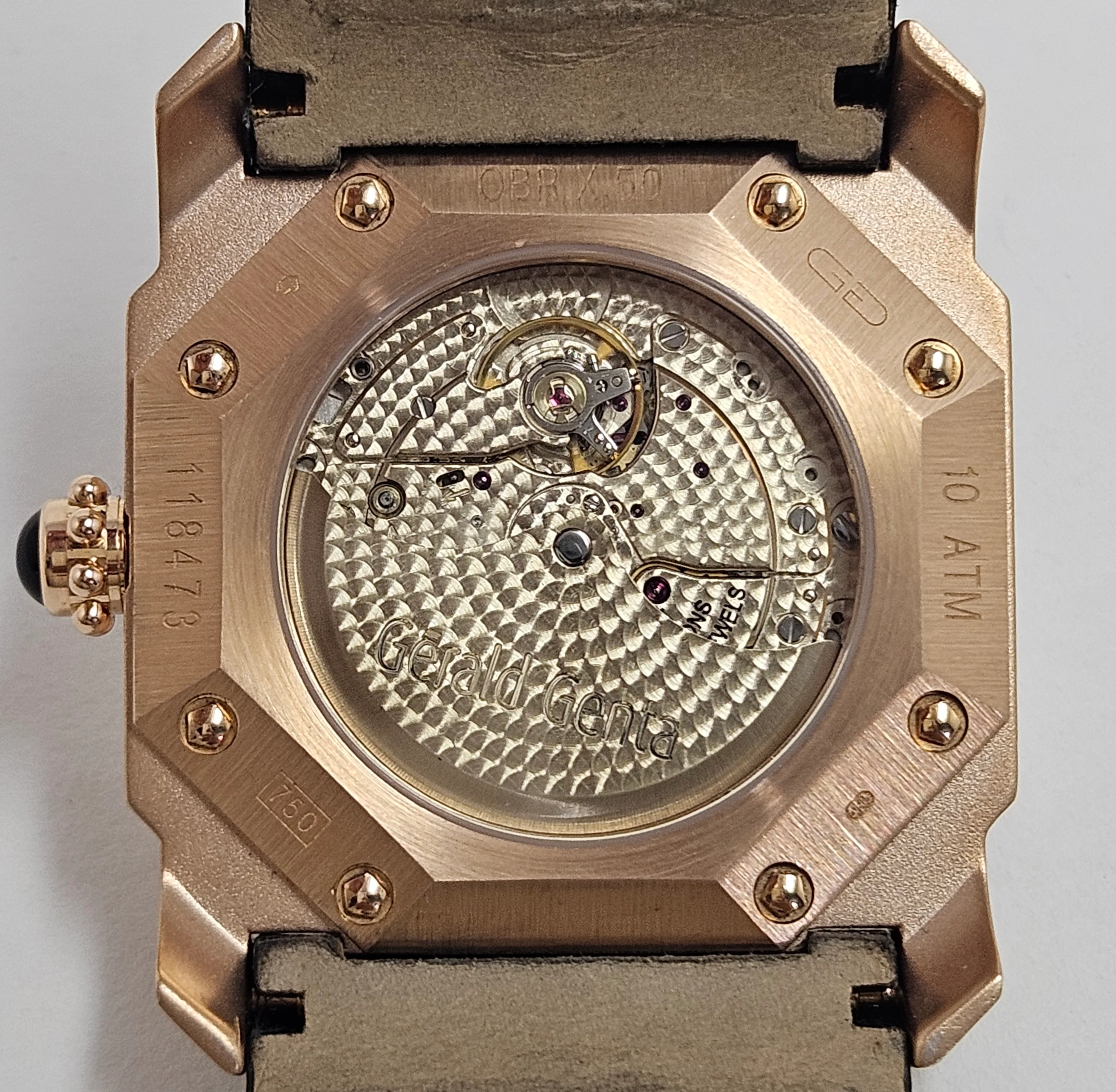 Reloj Gerald Genta Octo Bi-Retro Automático Oro Rosa 18k - Image 8