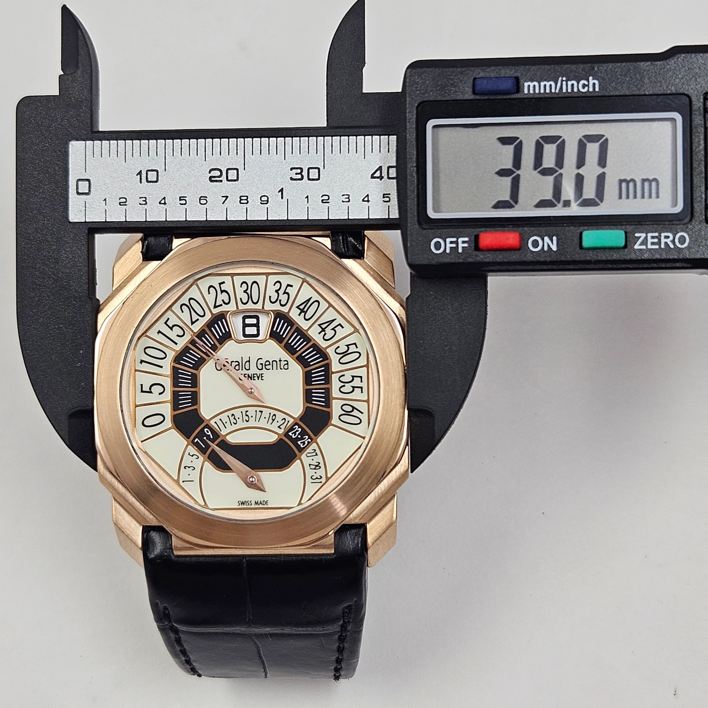 Reloj Gerald Genta Octo Bi-Retro Automático Oro Rosa 18k - Image 9