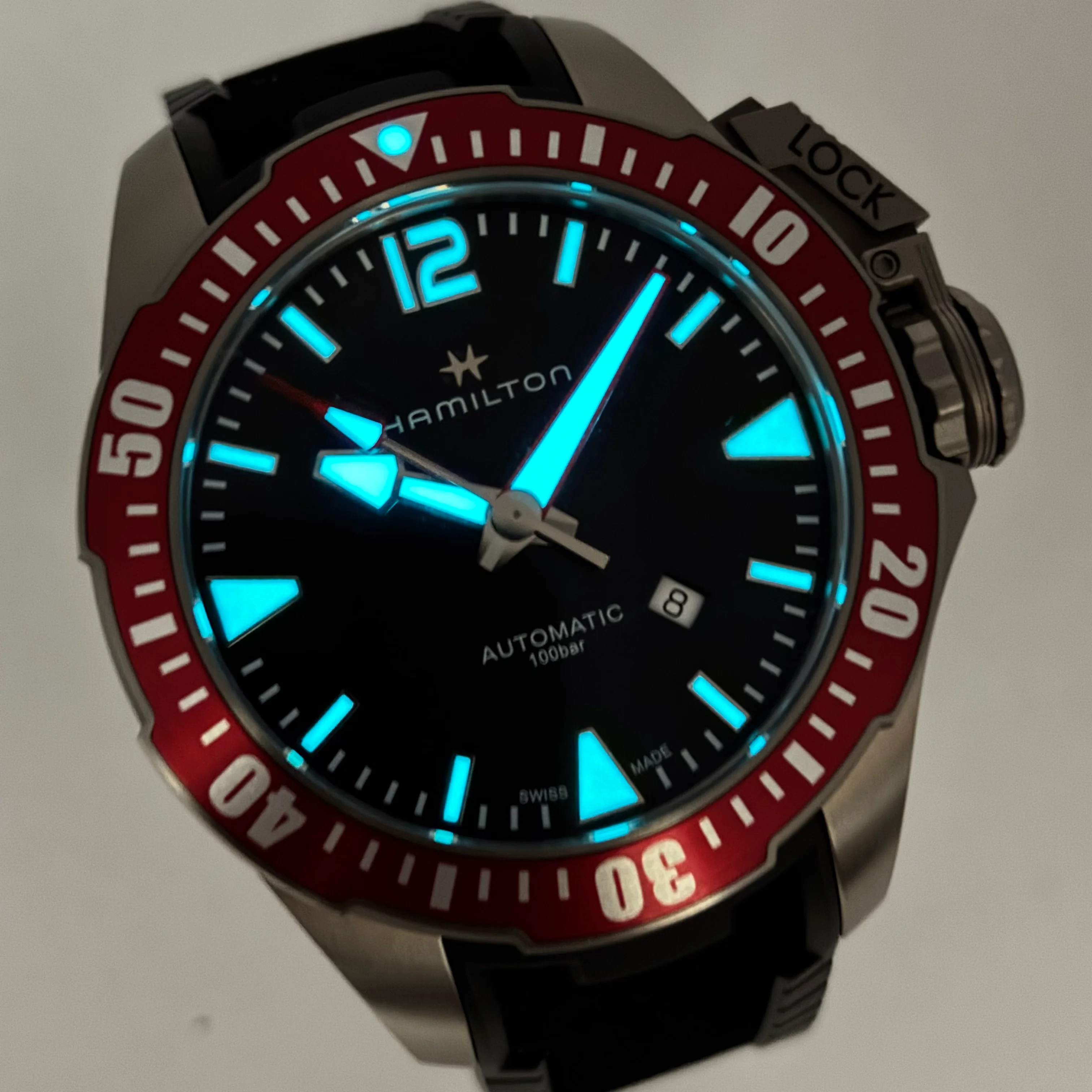Reloj Hamilton Khaki Navy Frogman Automático - Image 2