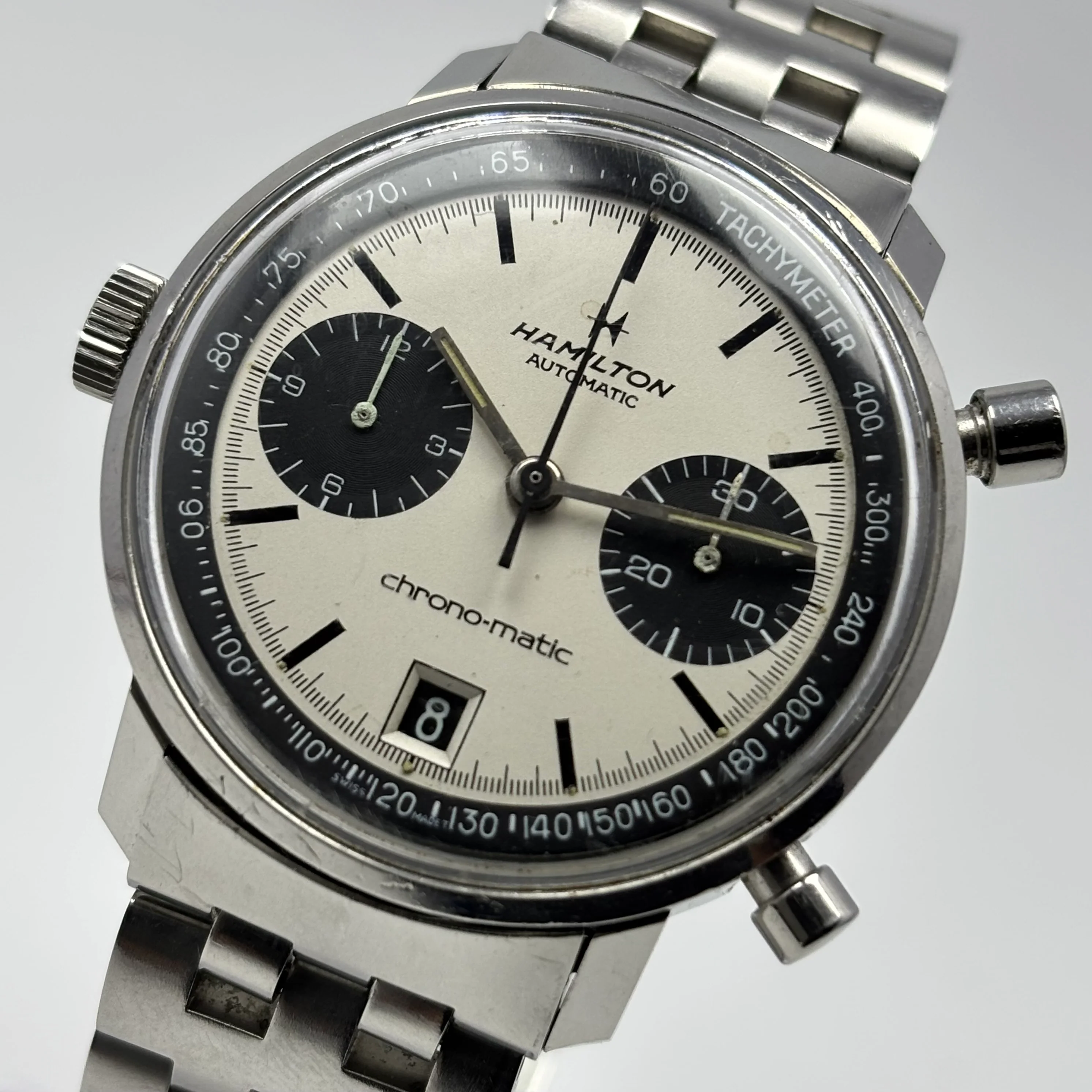 Reloj Hamilton Chrono-Matic Vintage Cuerda Manual - Image 2