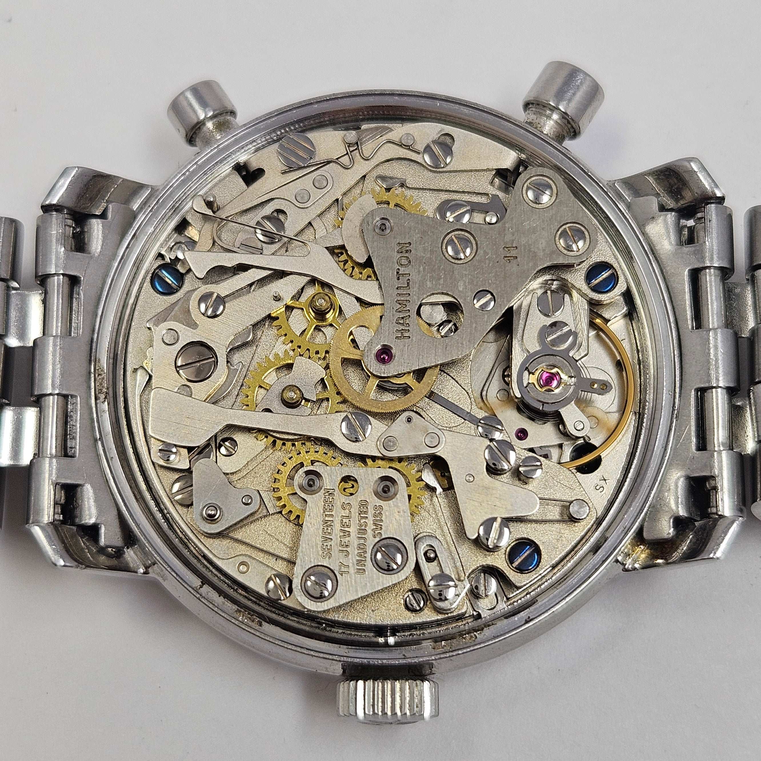 Reloj Hamilton Chrono-Matic Vintage Cuerda Manual - Image 8