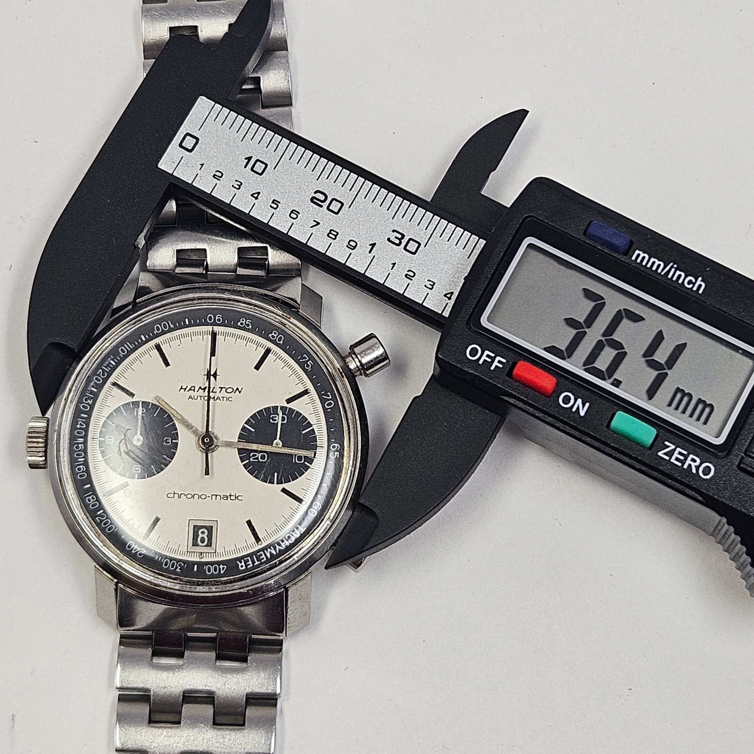 Reloj Hamilton Chrono-Matic Vintage Cuerda Manual - Image 9