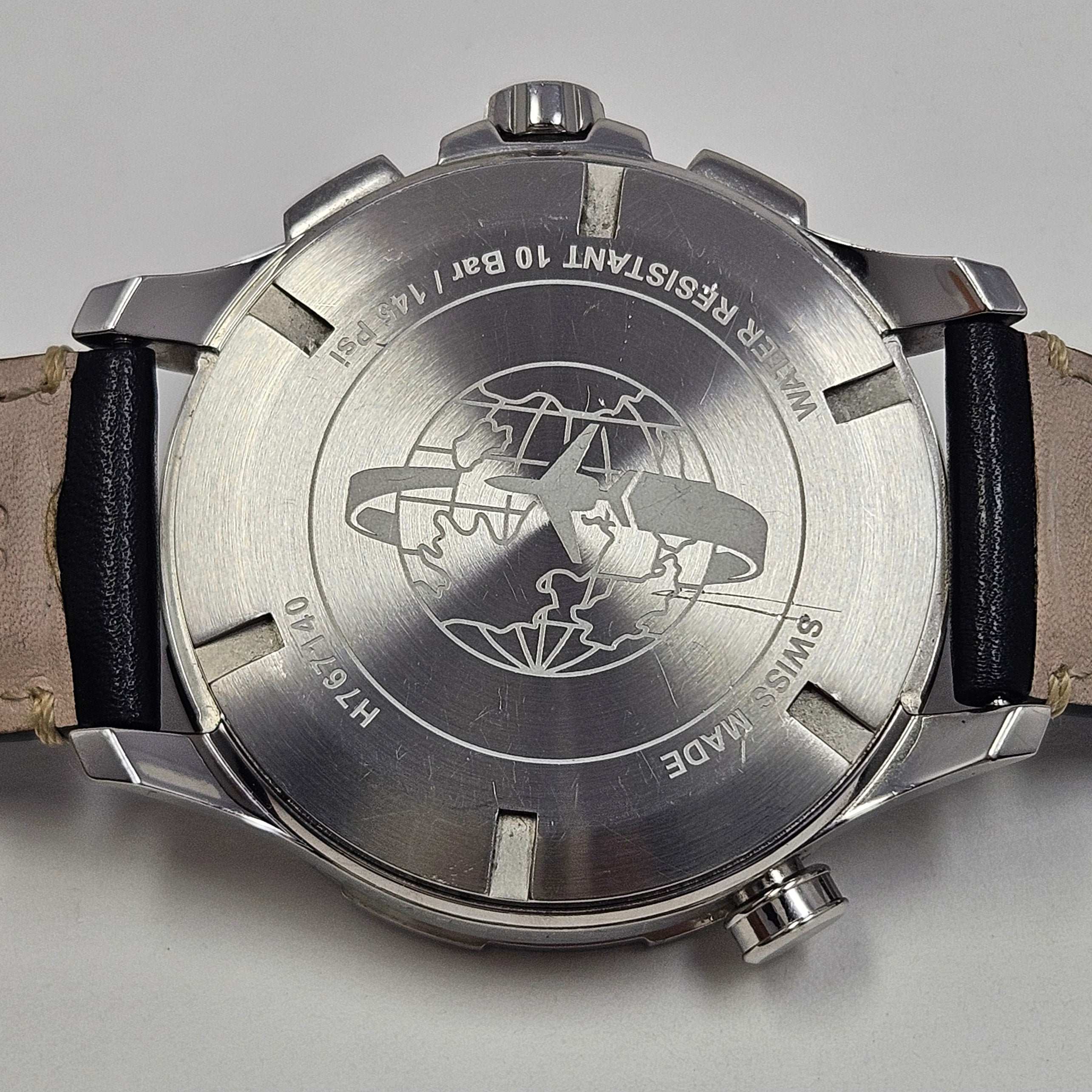 Reloj Hamilton Khaki Aviation Worldtimer Crono Quartz - Image 7