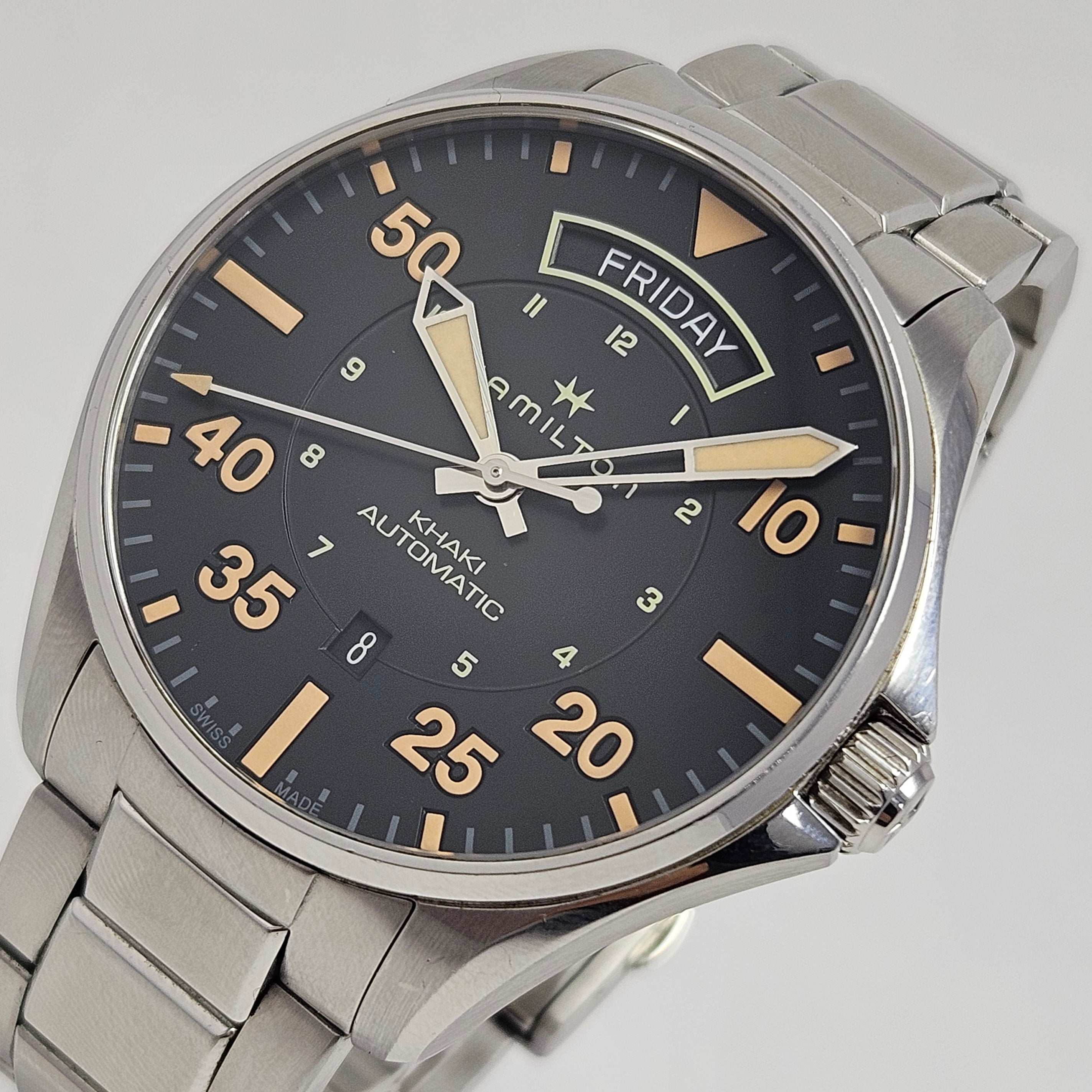 Reloj Hamilton Khaky Day-Date Automático | 📦 - Image 3