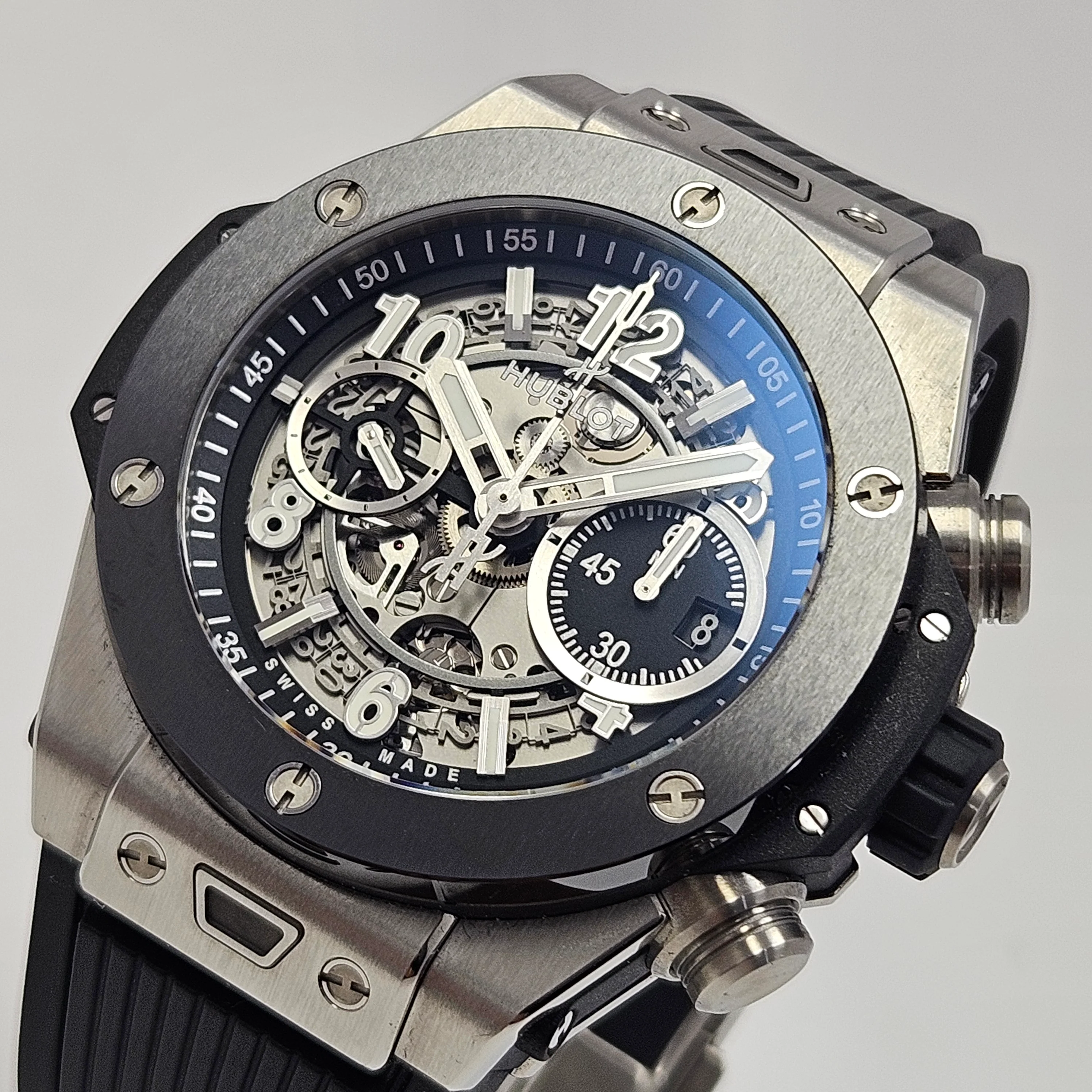 Reloj Hublot Big Bang Único Cerámica Titanio Automático - Image 2