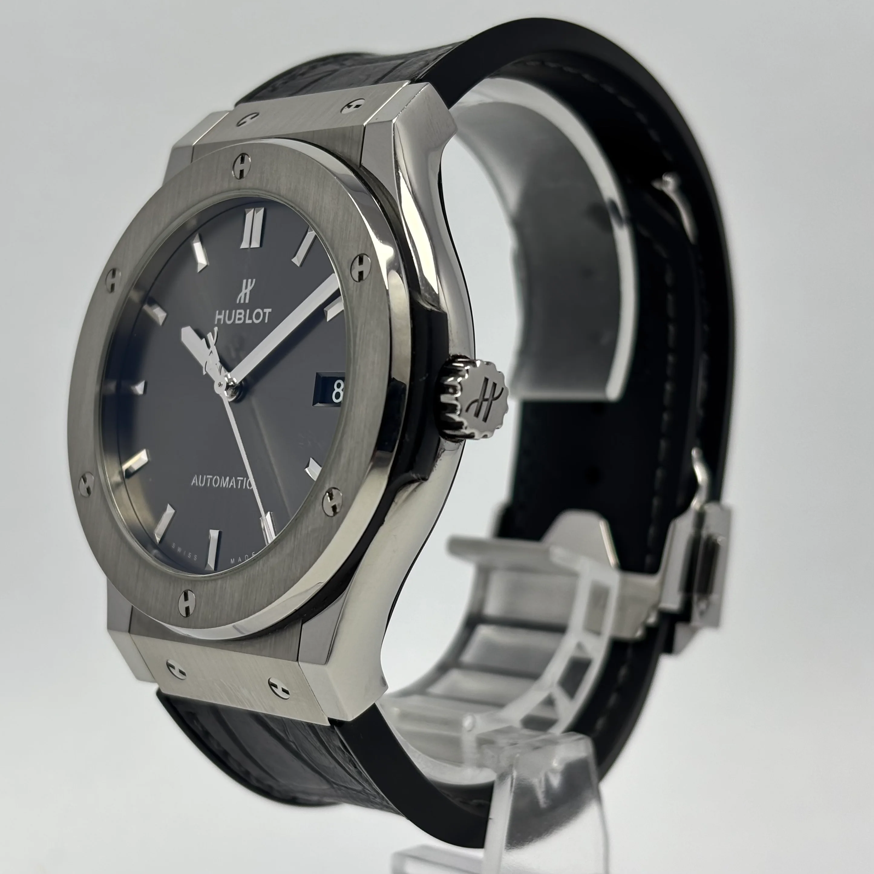 Reloj Hublot Classic Fusión Gris Automático - Image 3