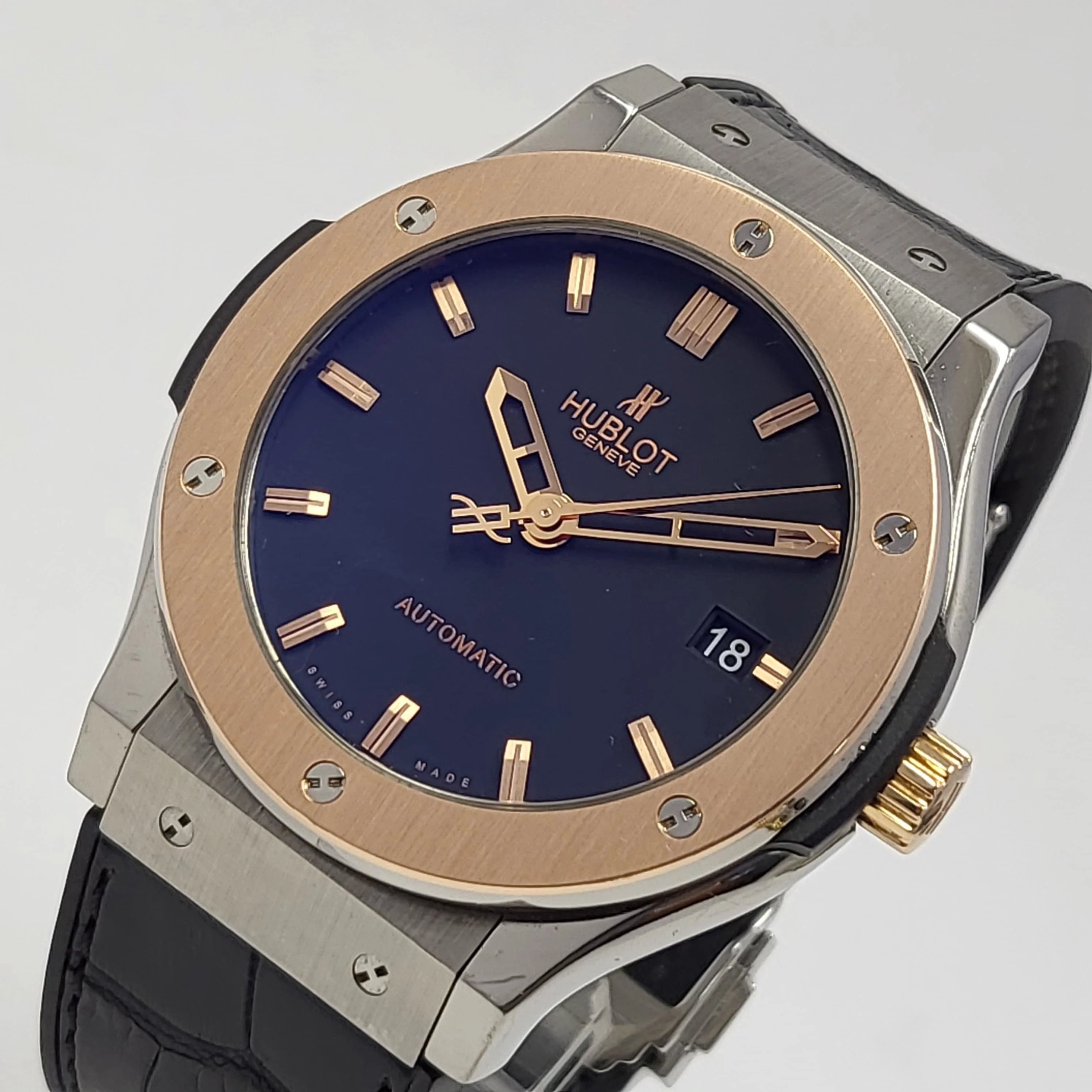 Reloj Hublot Classic Fusión King Bisel Oro Automático - Image 2