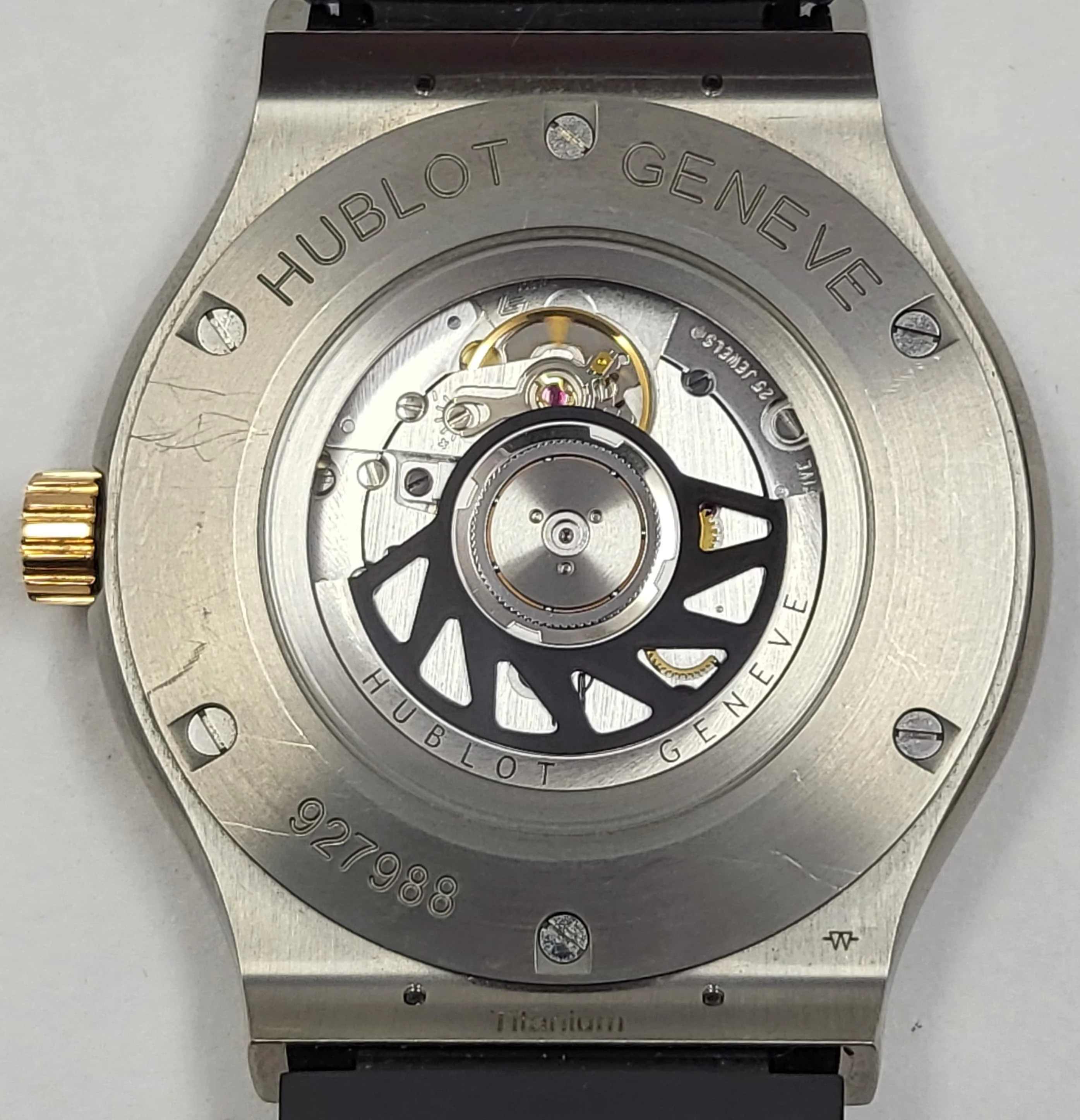 Reloj Hublot Classic Fusión King Bisel Oro Automático - Image 7