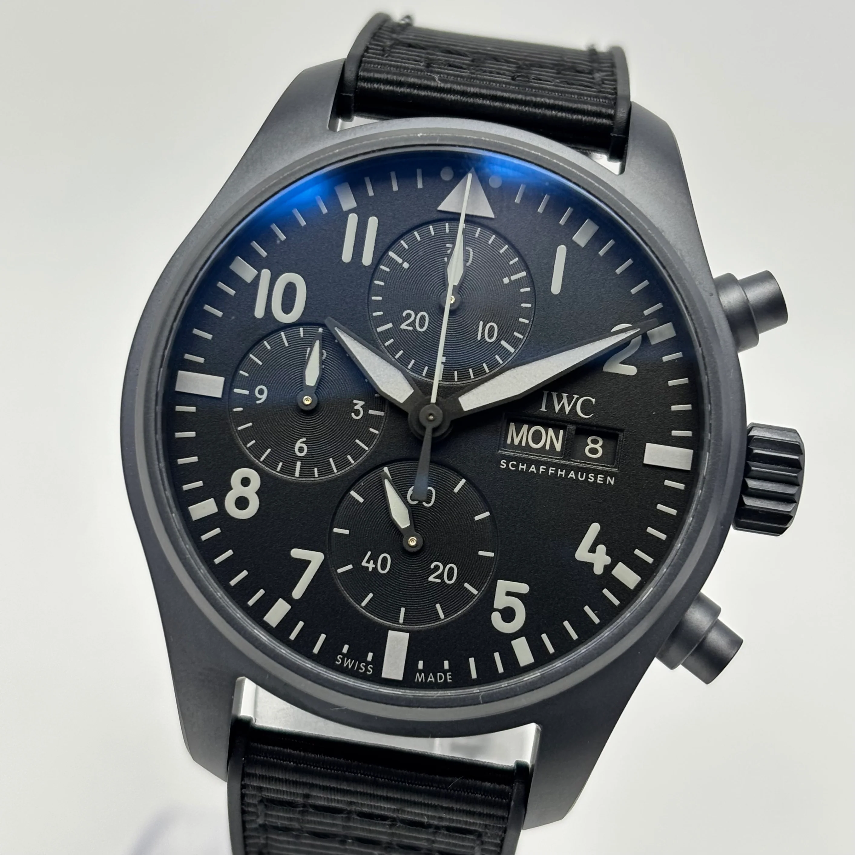 Reloj IWC Pilot Cronógrafo Top Gun Automático - Image 3