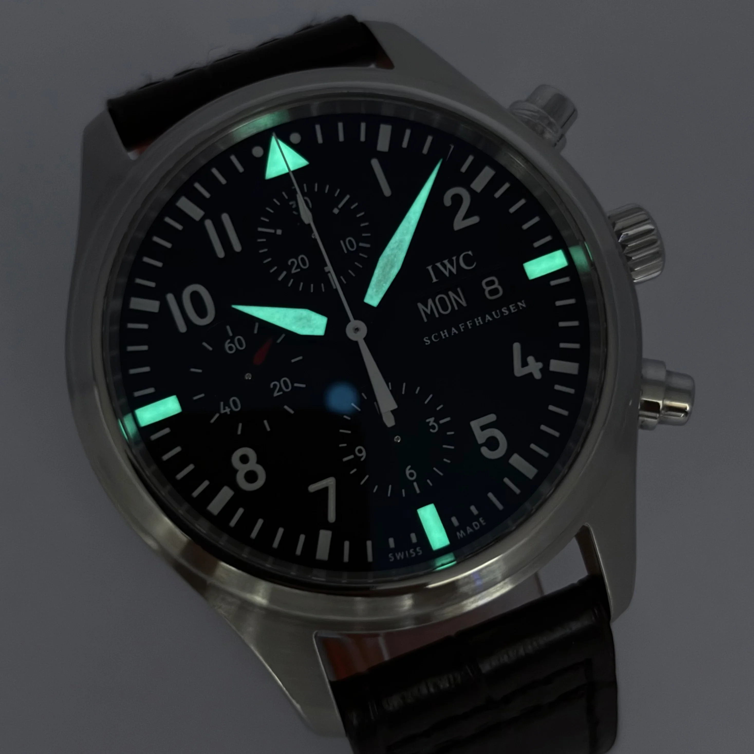 Reloj IWC Pilot Cronógrafo Automático - Image 2