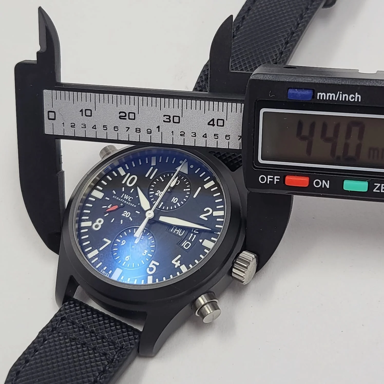 Reloj IWC Pilot Rattrapante Cerámica Automático - Image 10