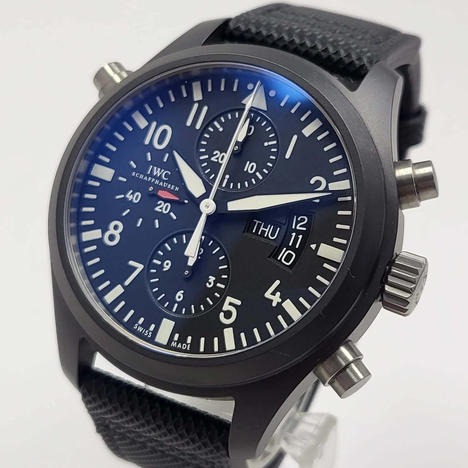 Reloj IWC Pilot Rattrapante Cerámica Automático - Image 2