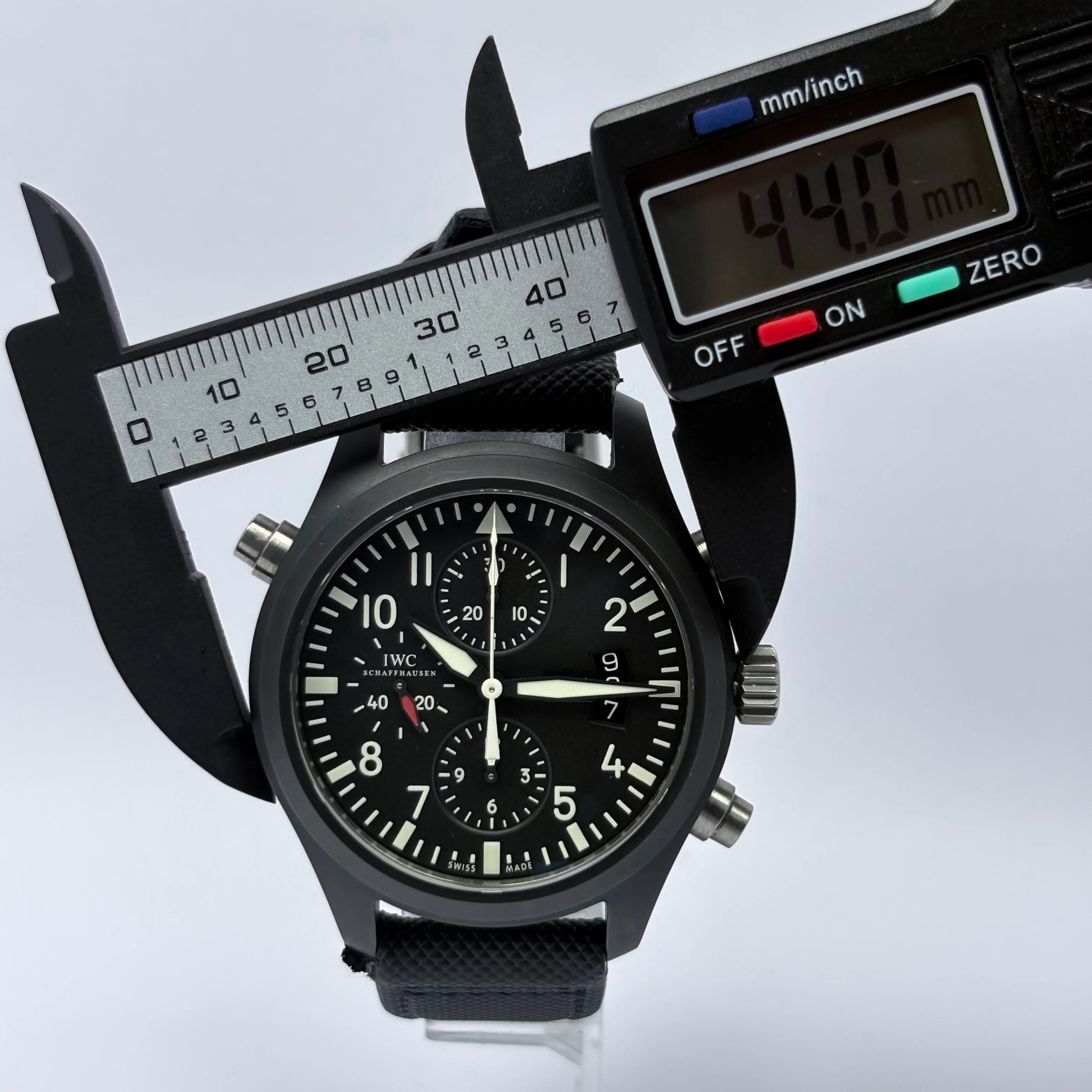 Reloj IWC Pilot Rattrapante Cerámica Automático - Image 10