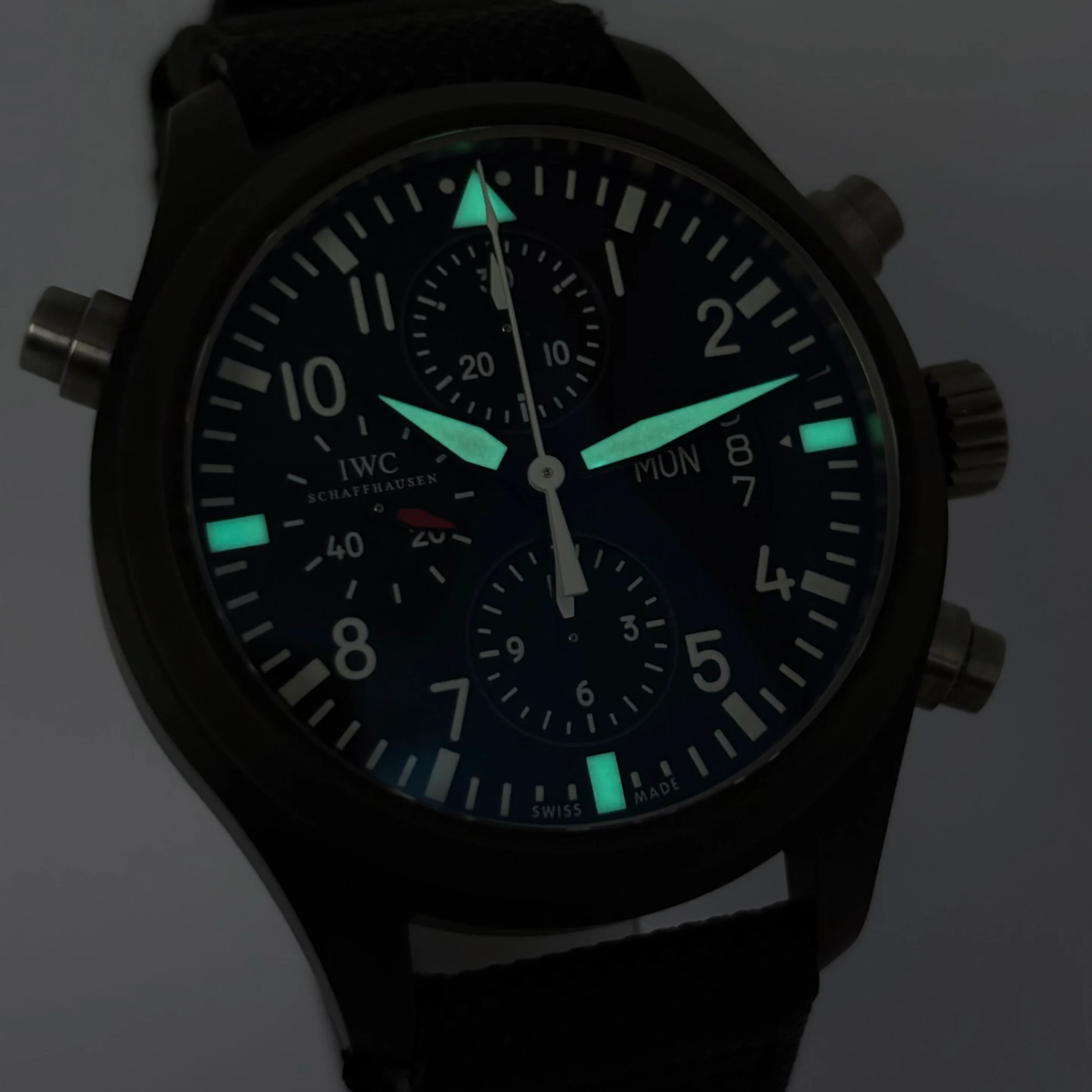 Reloj IWC Pilot Rattrapante Cerámica Automático - Image 2