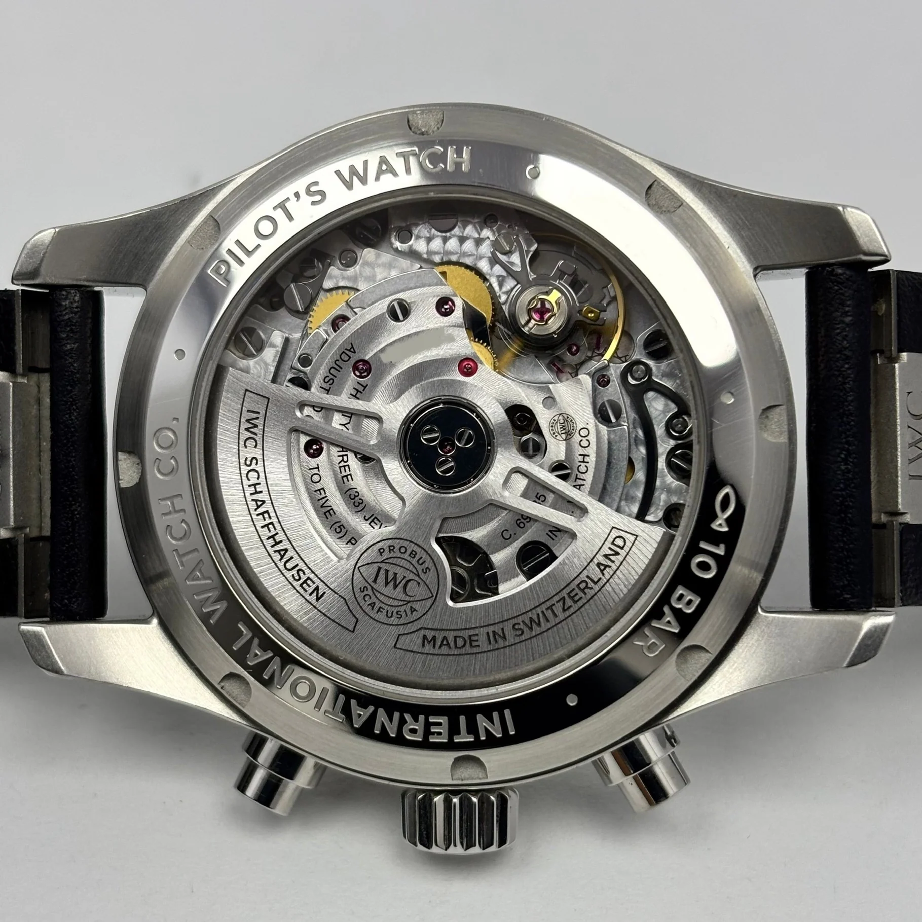 Reloj IWC Pilot Cronógrafo Automático Manufactura - Image 6