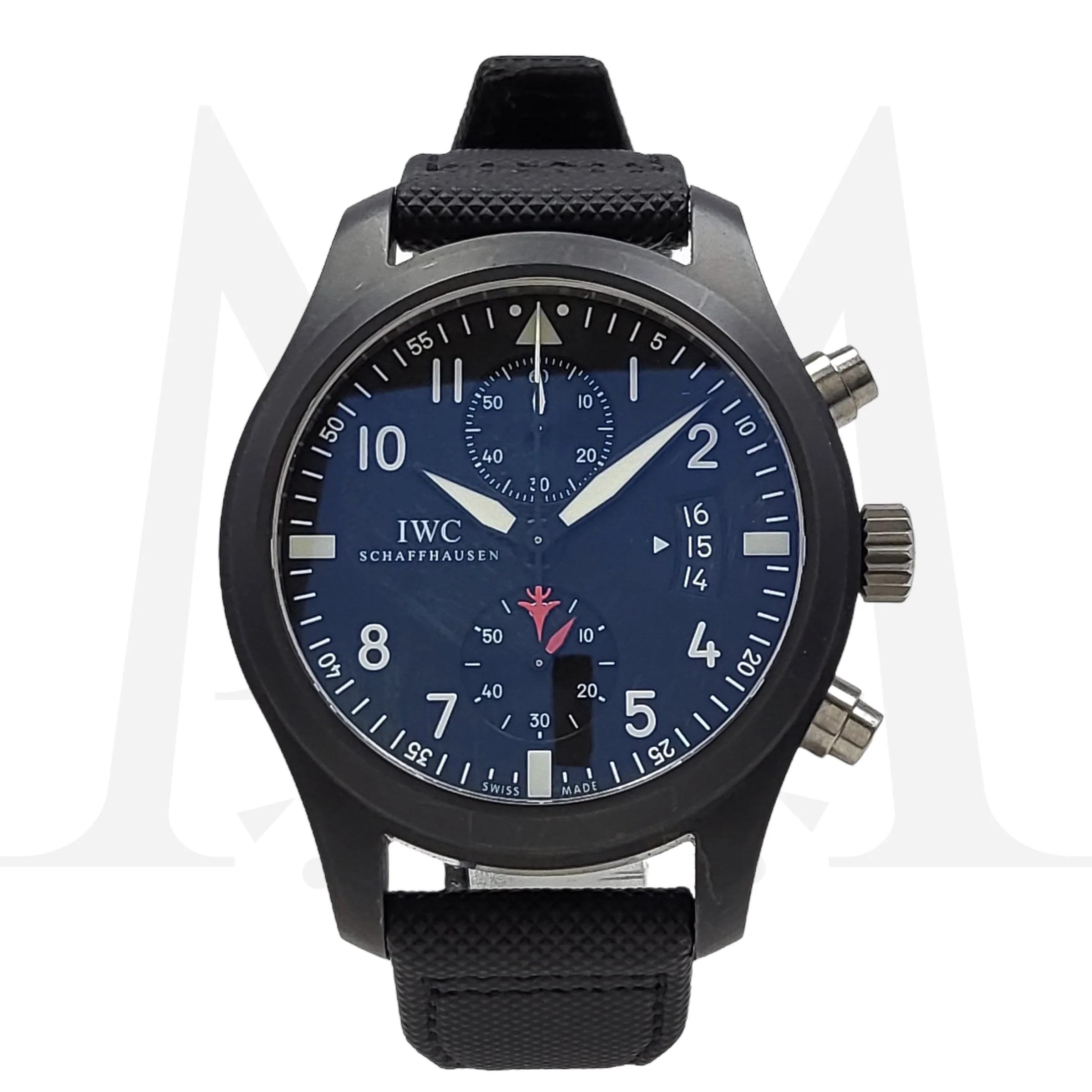 Reloj IWC Pilot Top Gun Cerámica Manufactura