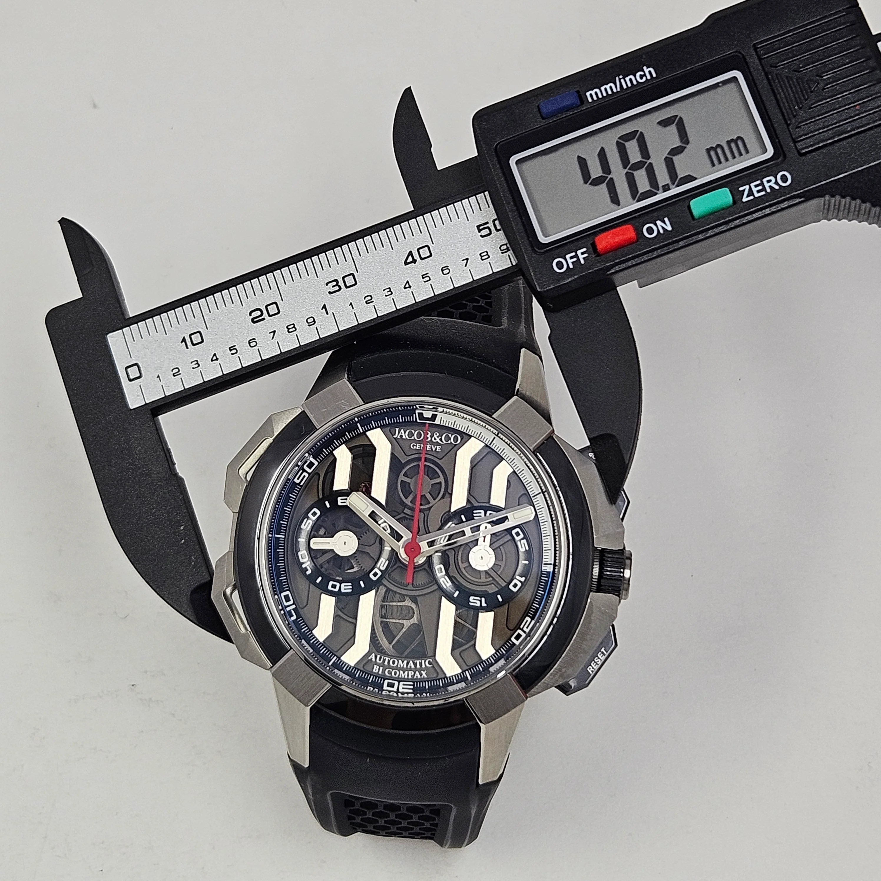 Reloj Jacob &Co. Epic X Crono Bi Compax Titanio Automático - Image 8