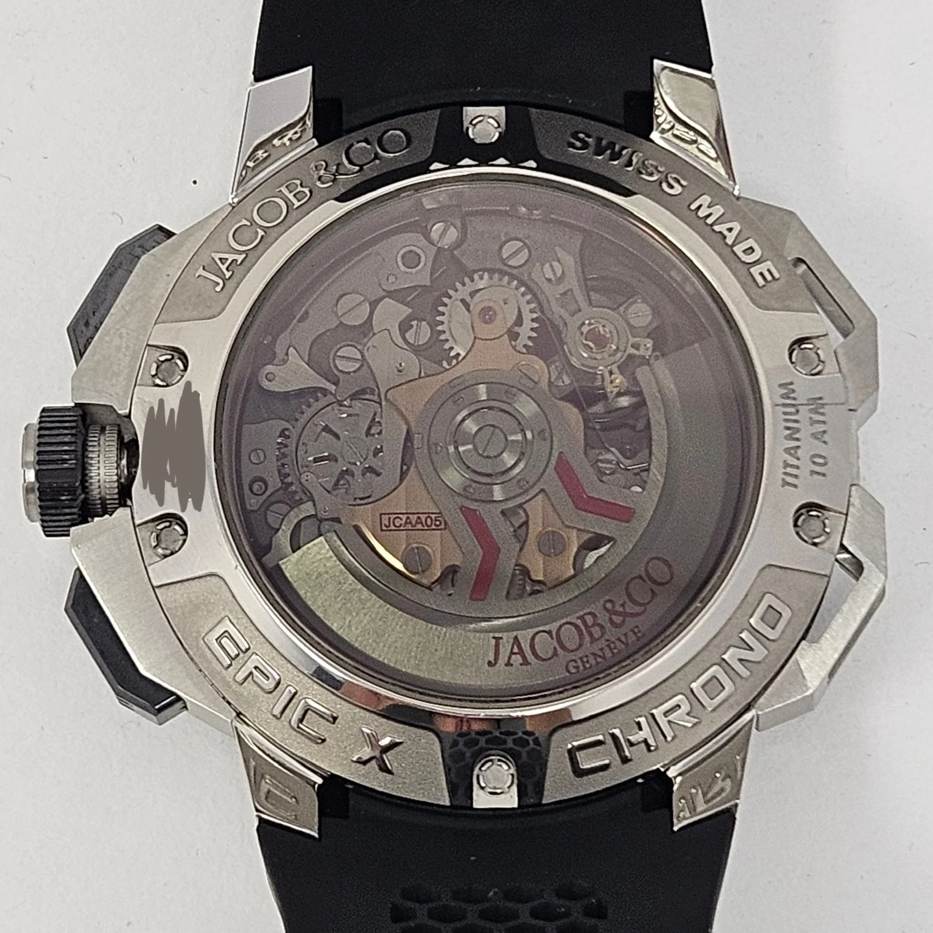 Reloj Jacob &Co. Epic X Crono Bi Compax Titanio Automático - Image 9