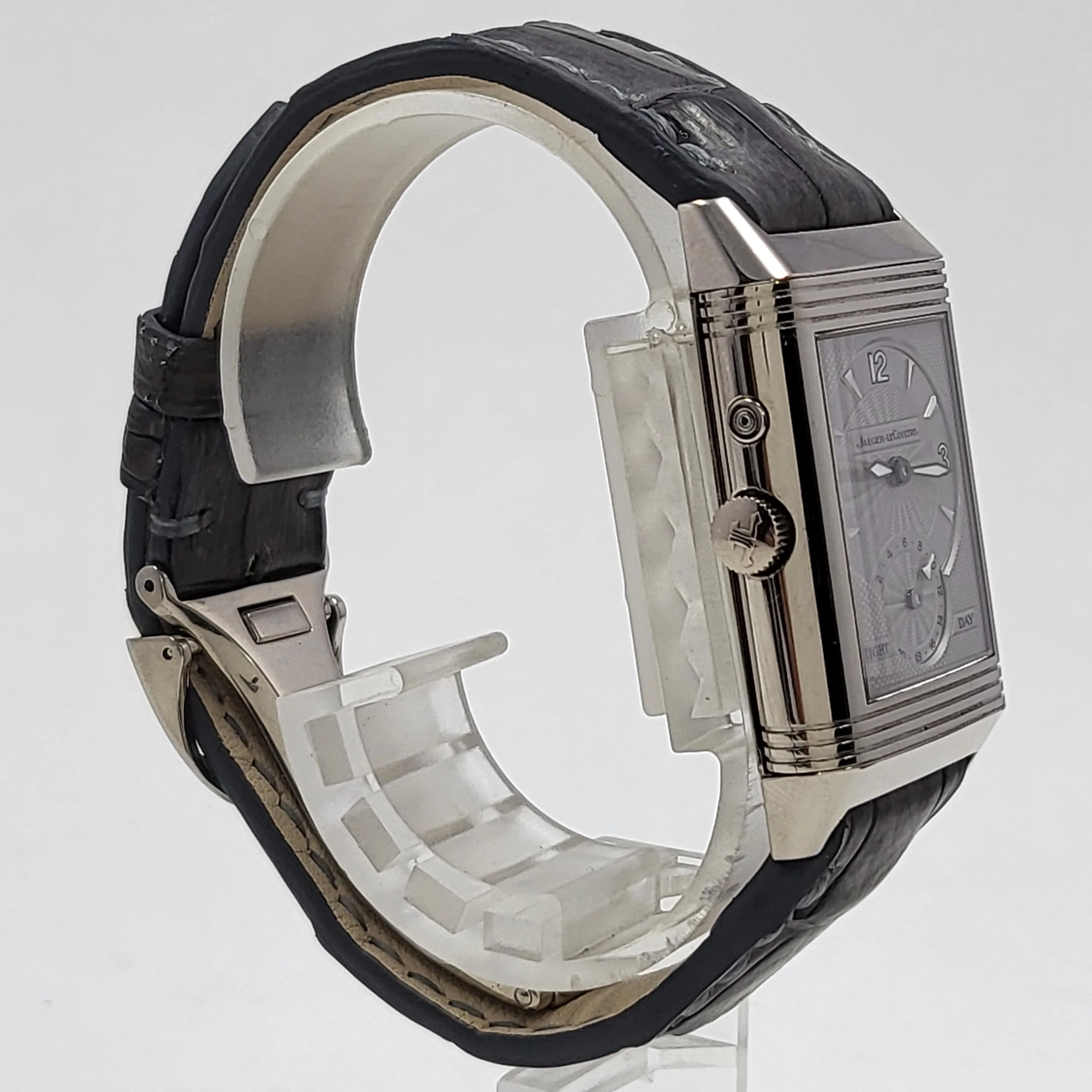 Reloj Jaeger LeCoultre Reverso Dou Face, Oro Blanco, Cuerda - Image 4