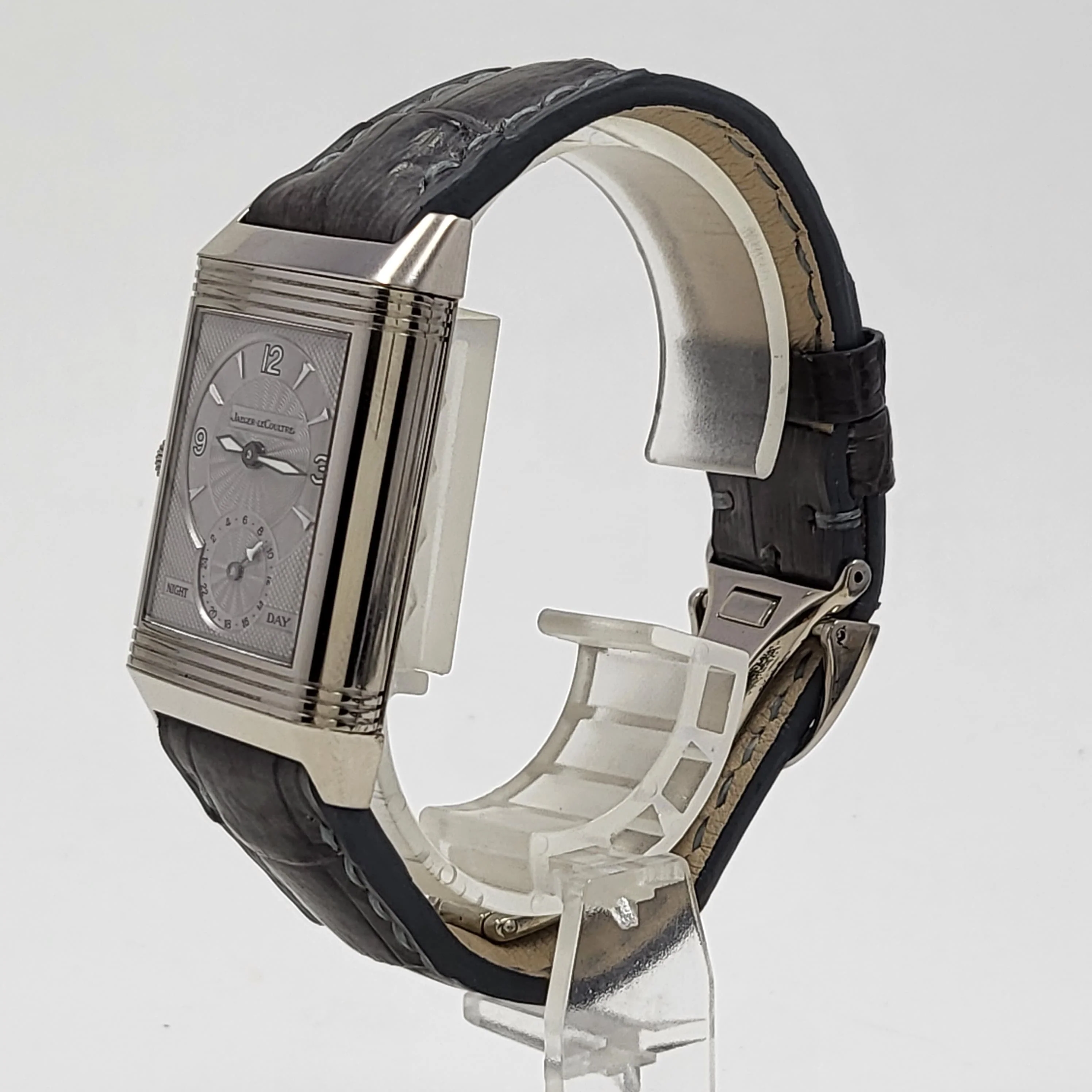 Reloj Jaeger LeCoultre Reverso Dou Face, Oro Blanco, Cuerda - Image 5