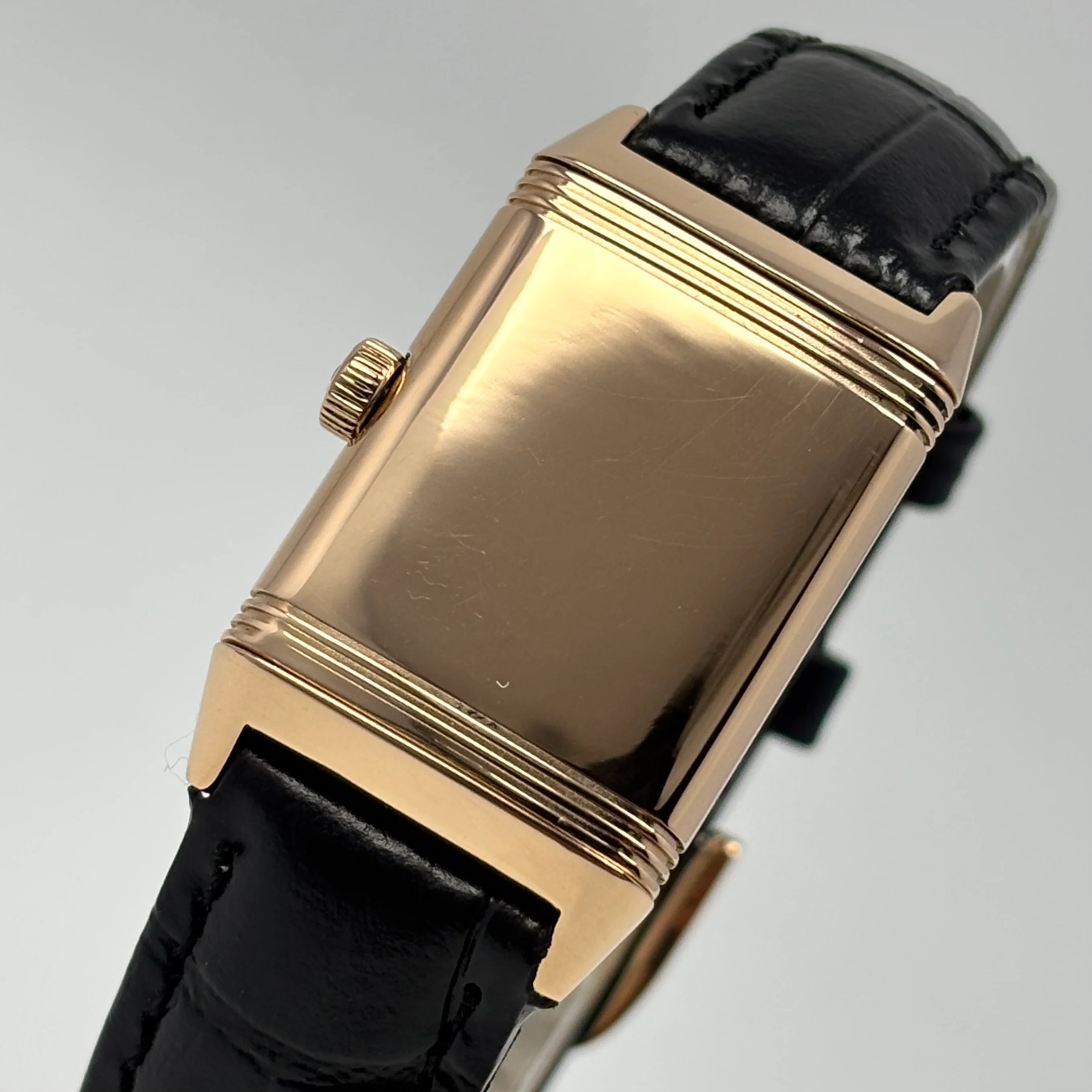 Reloj Jeager LeCoultre Reverso Dama Oro 18K Cuerda Manual - Image 3
