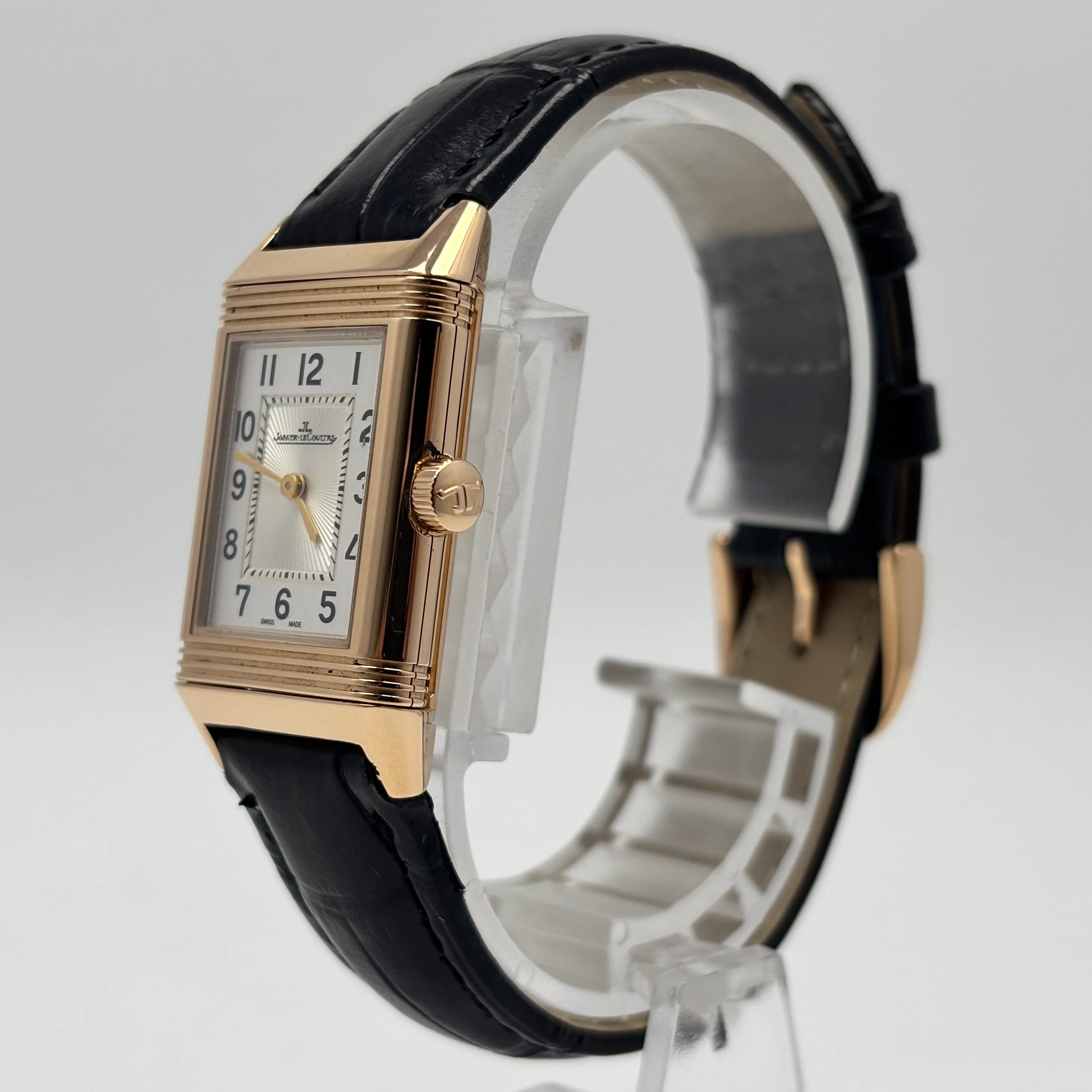 Reloj Jeager LeCoultre Reverso Dama Oro 18K Cuerda Manual - Image 4