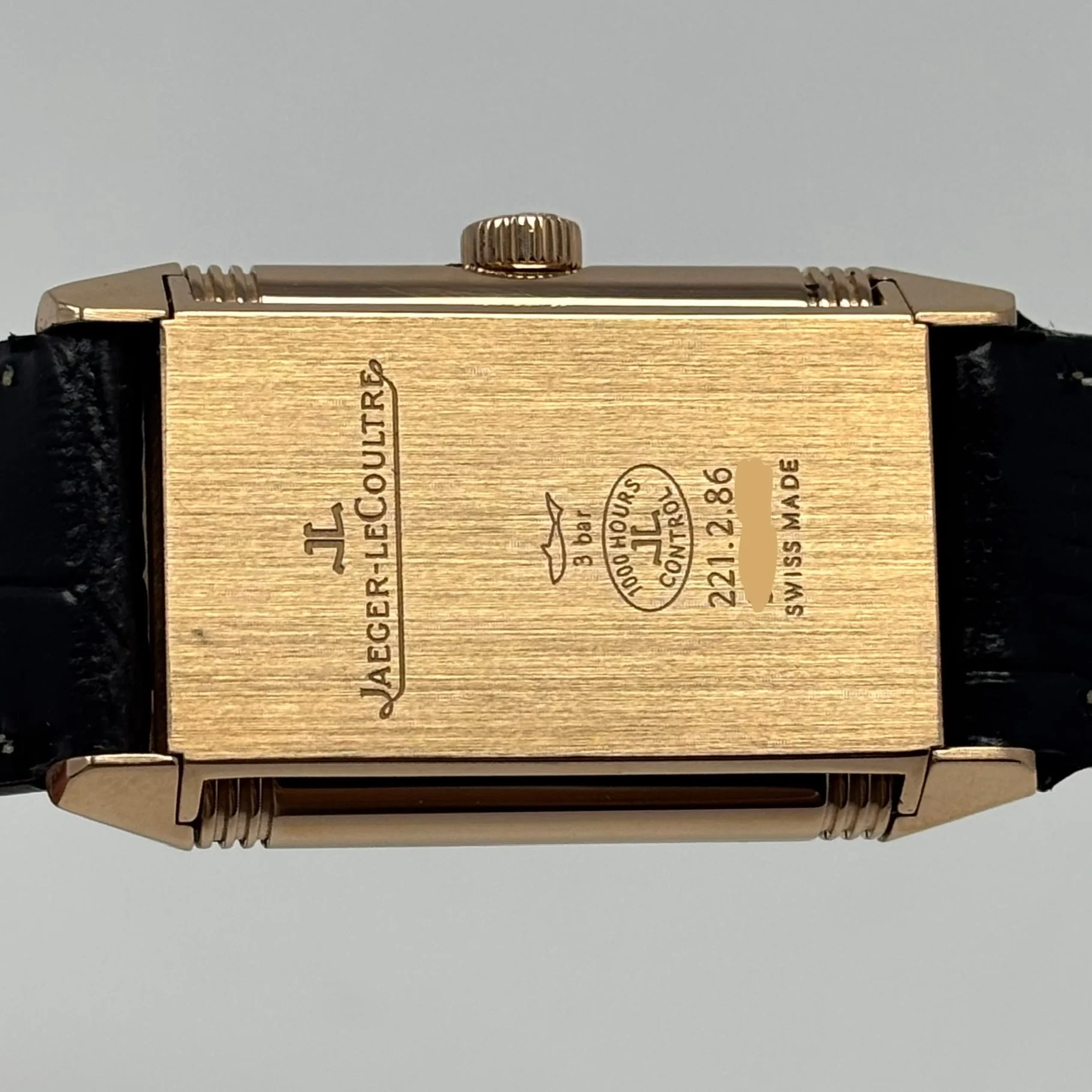 Reloj Jeager LeCoultre Reverso Dama Oro 18K Cuerda Manual - Image 6