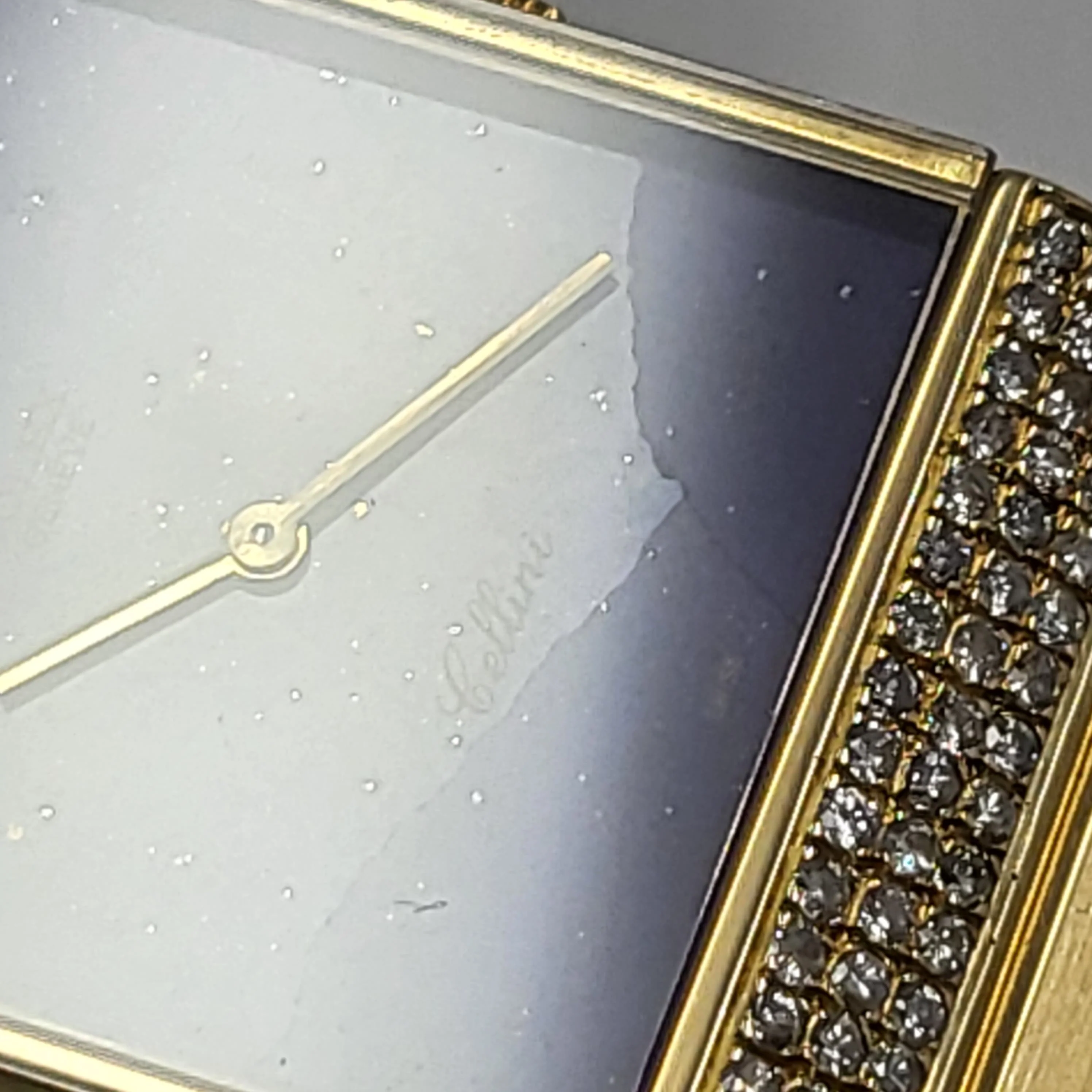 Reloj Rolex King Midas Oro 18k Dial Lapislázuli Cuerda - Image 11